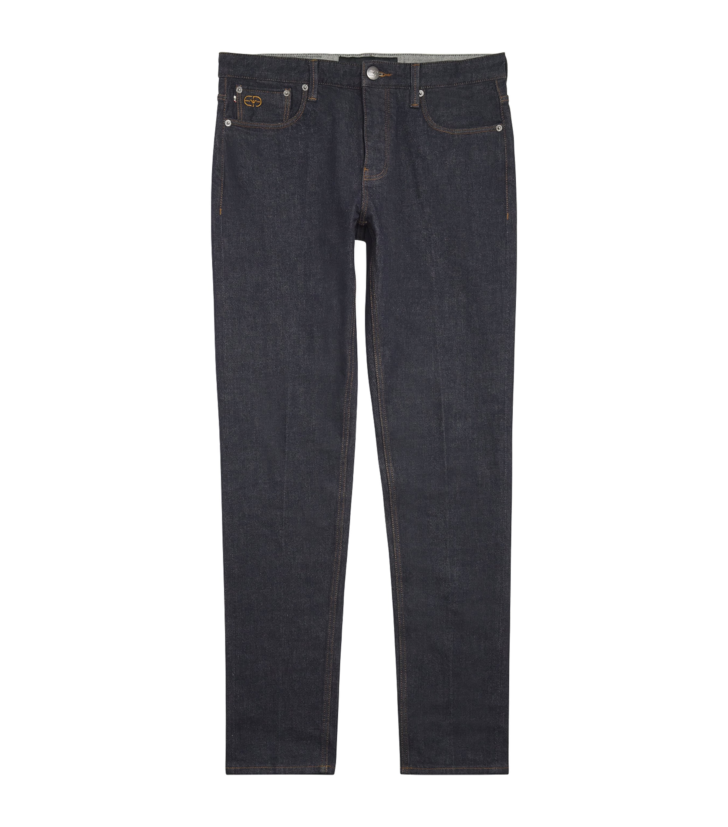 Emporio Armani Slim-leg Jeans In Blue