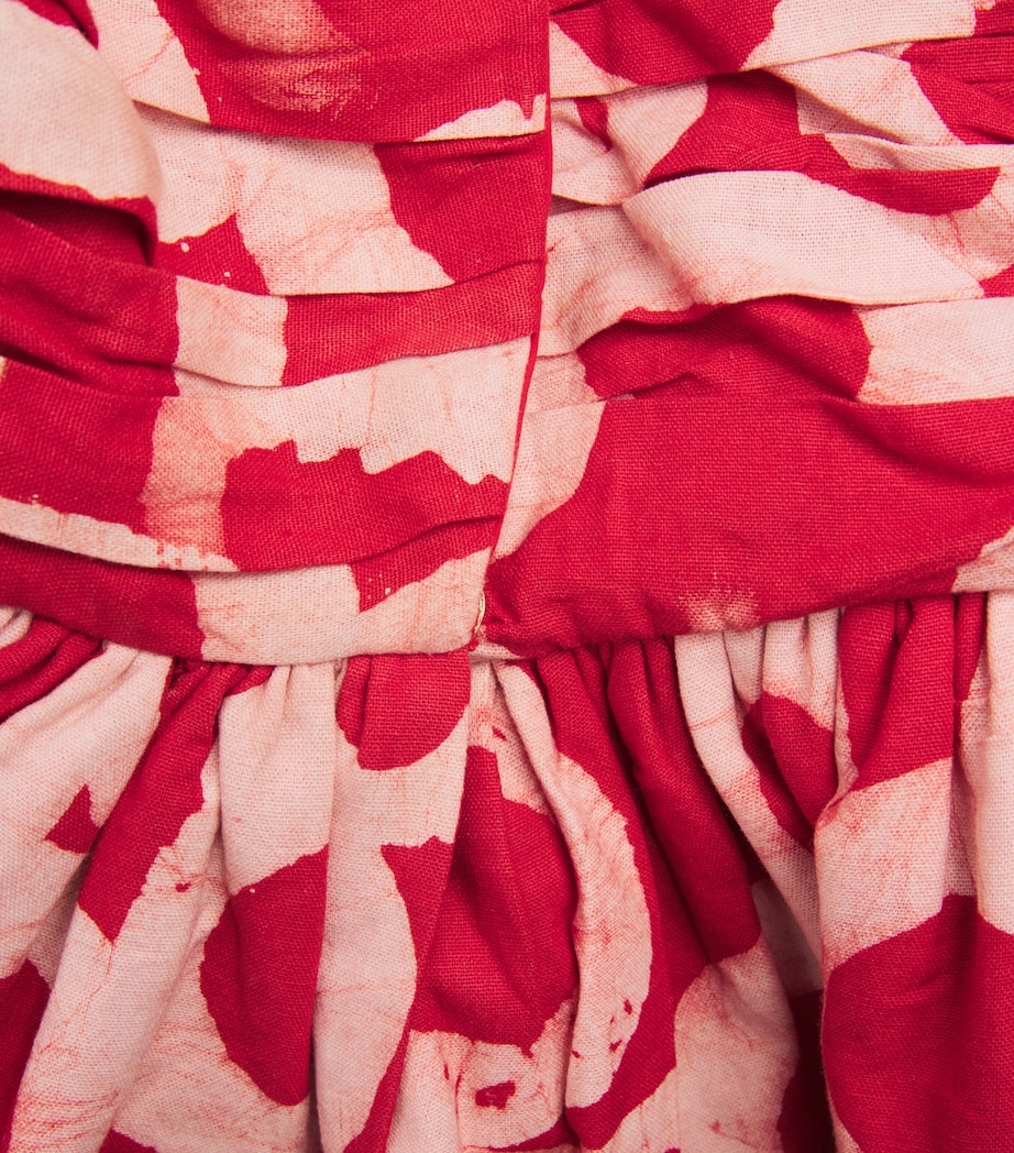 Abiola Olusola Multi Linen AO Mini Dress | Harrods UK
