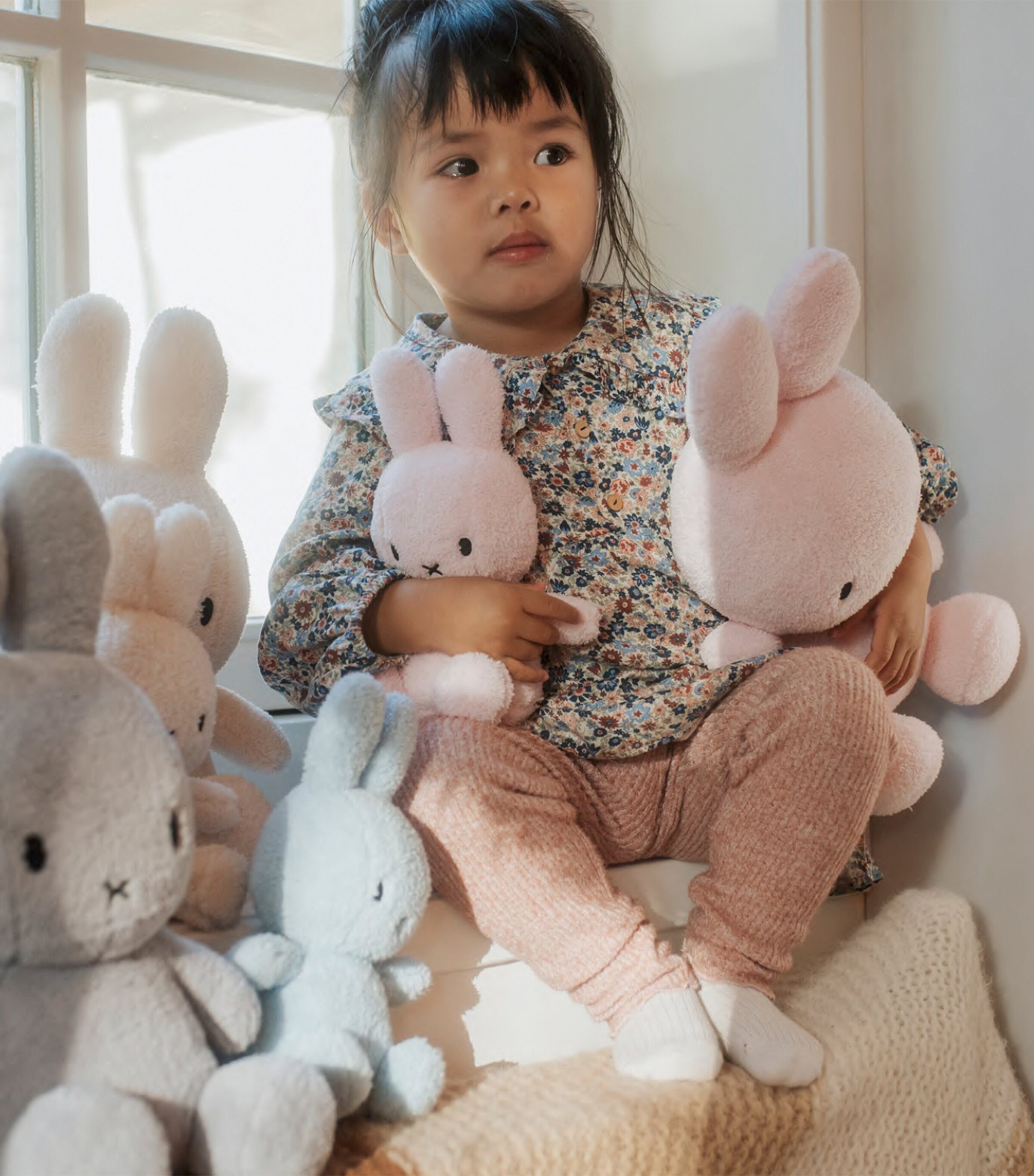 MIFFY Terry Miffy Soft Toy (23cm) Blue Image 4