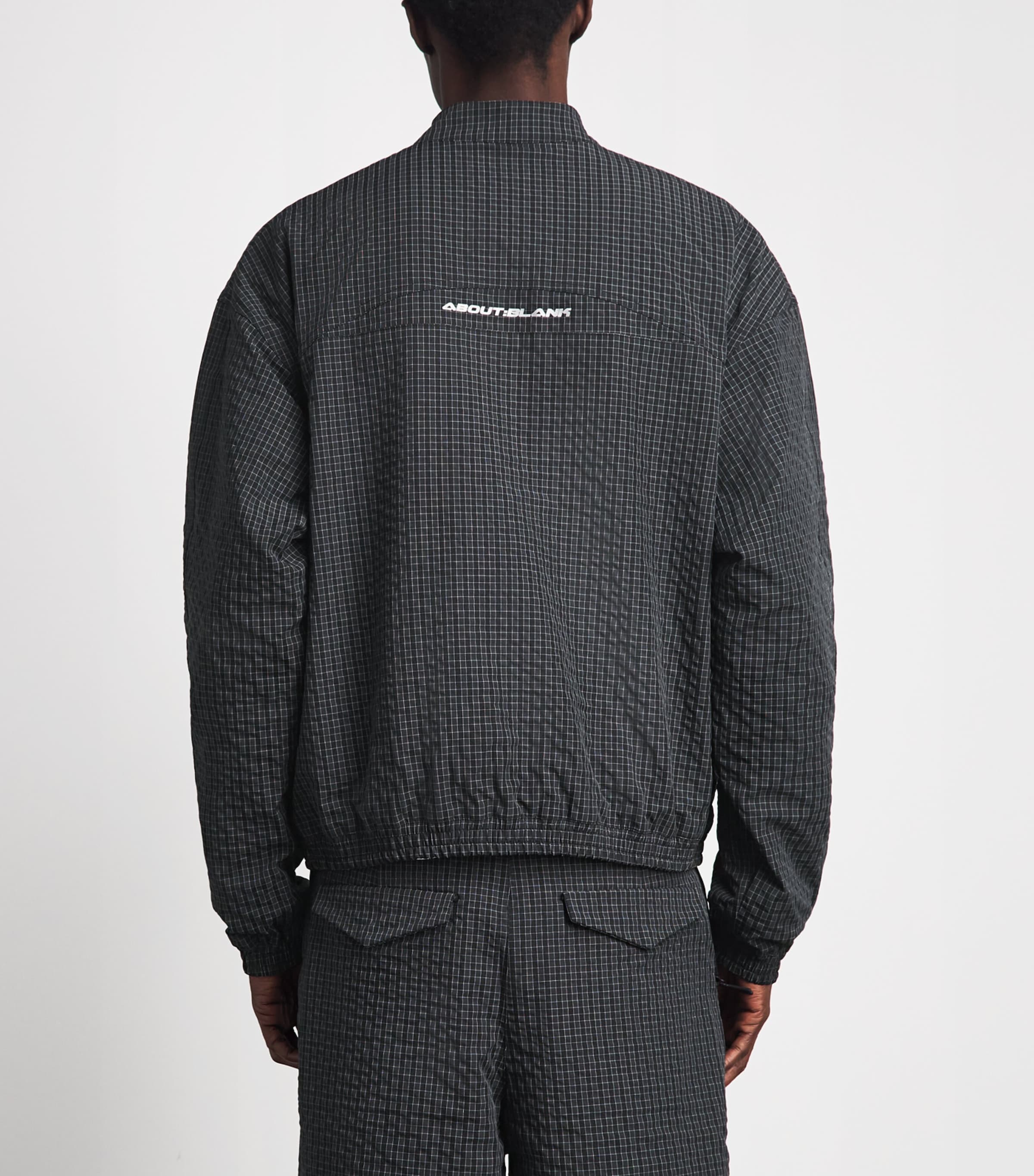 about:blank Mens Overhead Oblique Jacket Navy Check Image 5