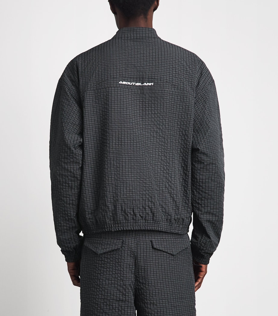 about:blank Mens Overhead Oblique Jacket Navy Check Image 5