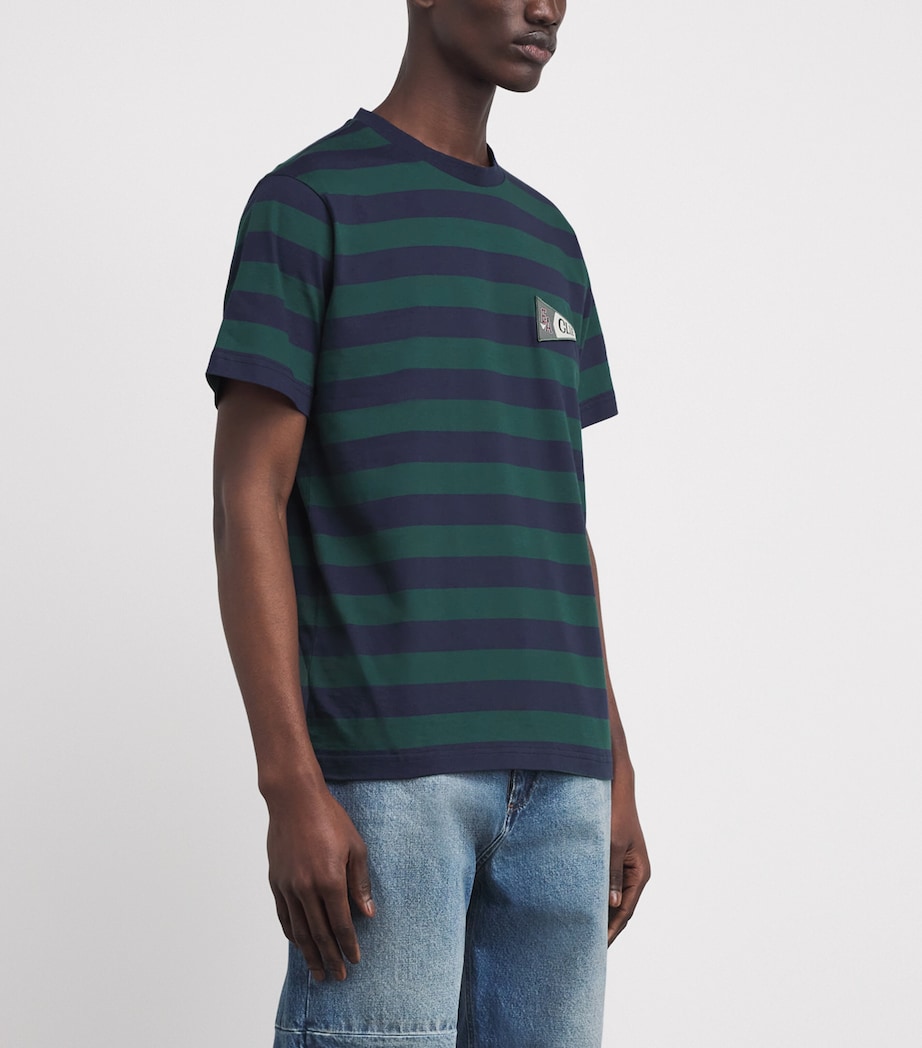 Cotton Stripe T-Shirt M7046 Image 3