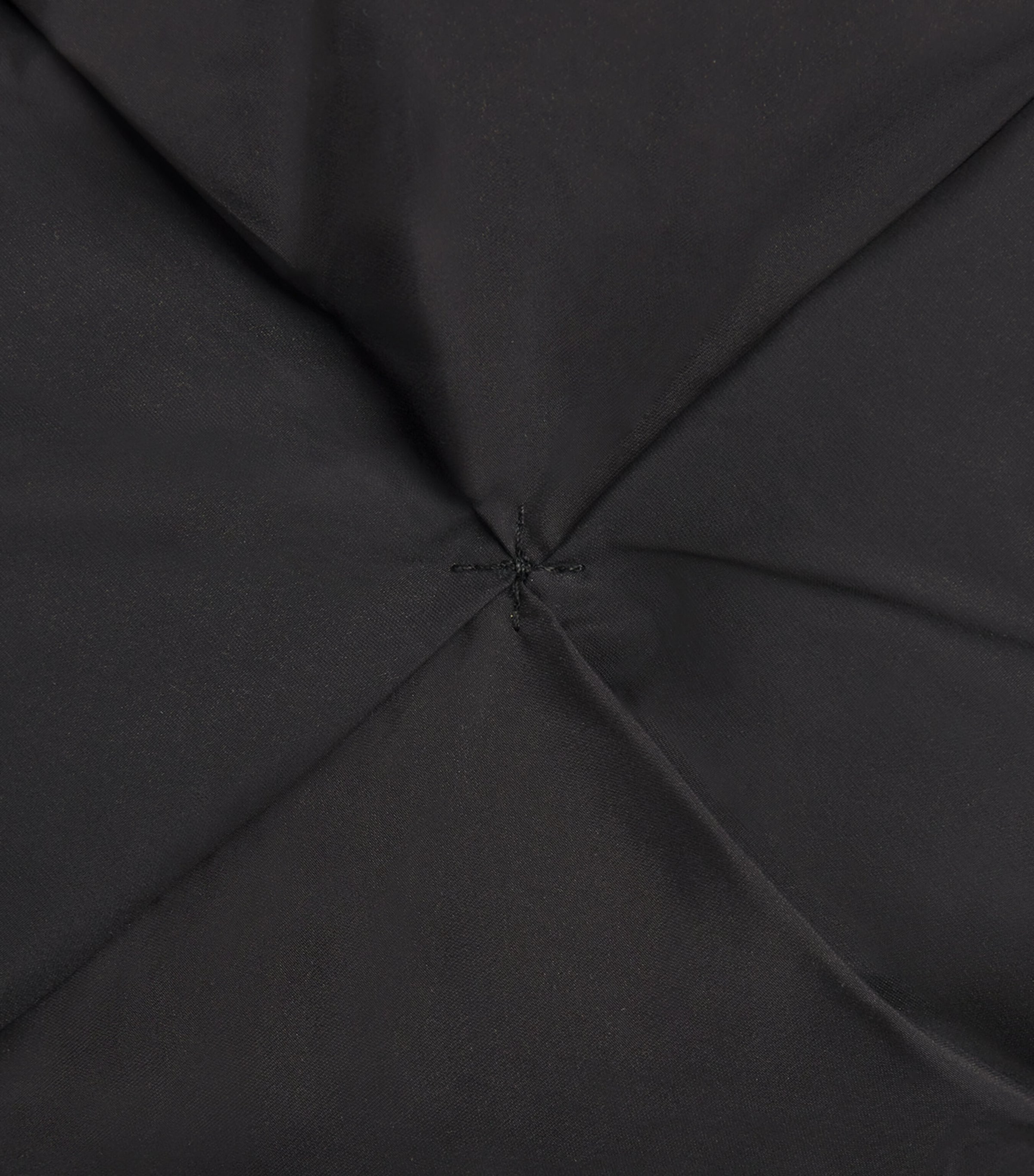 Diamond Quilted Puffer Jacket JET BLACK Image 5