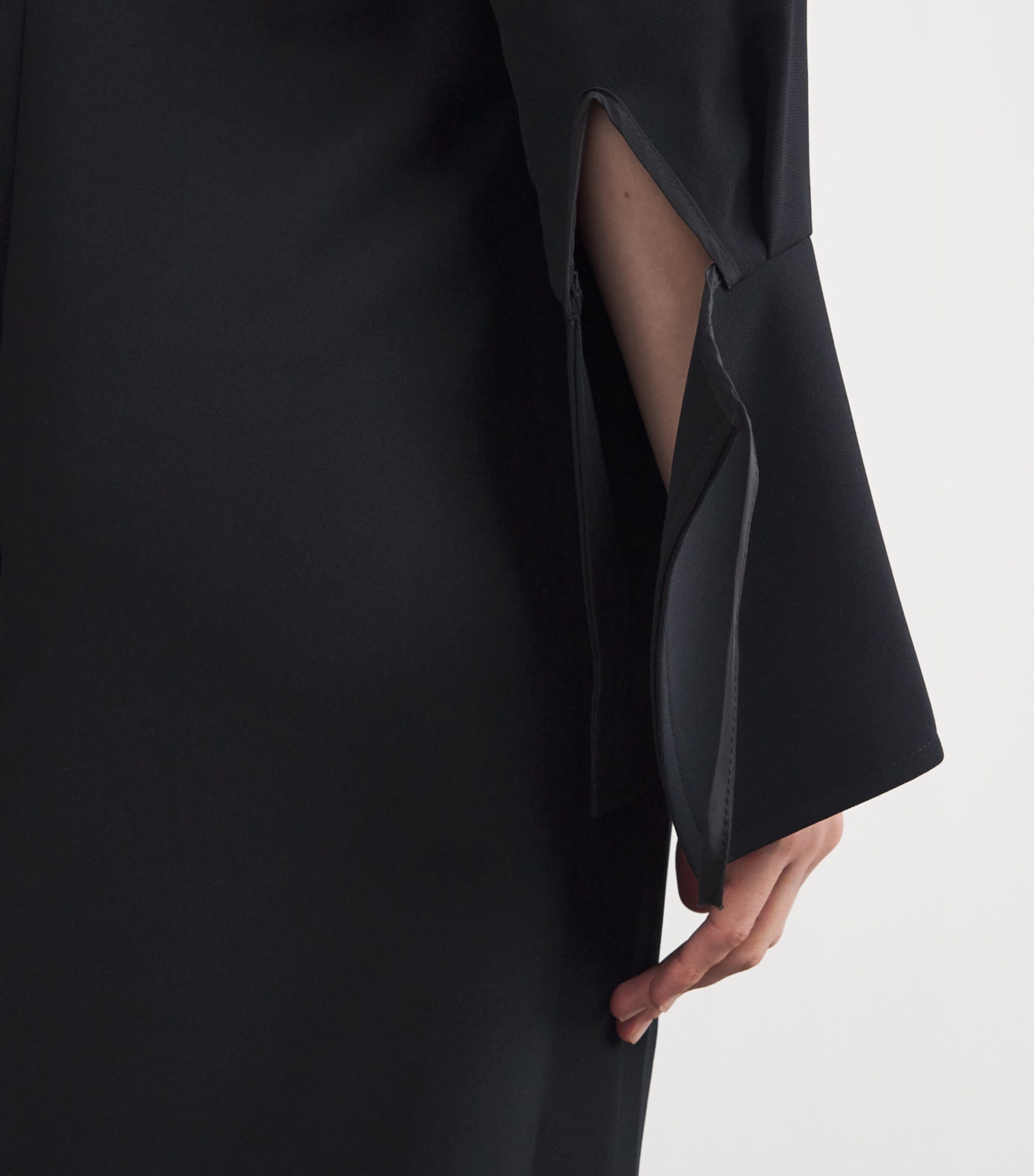 Ruffled Jupiter Gown BLACK Image 6