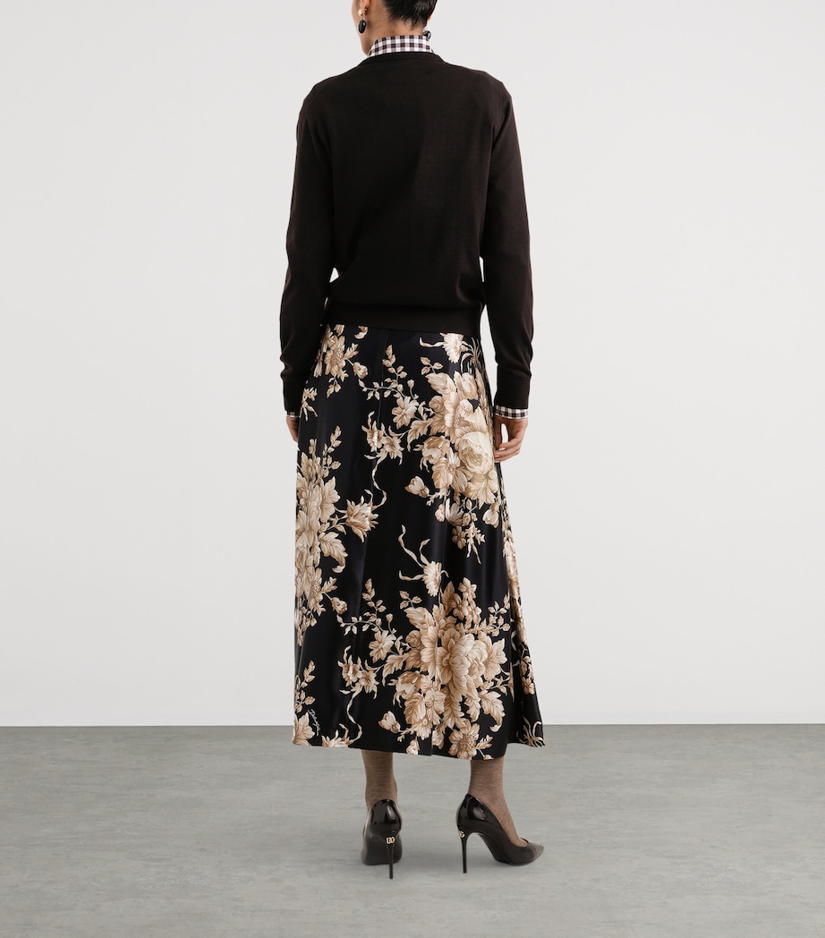 Cashmere Sweater M0682-EBONY Image 3