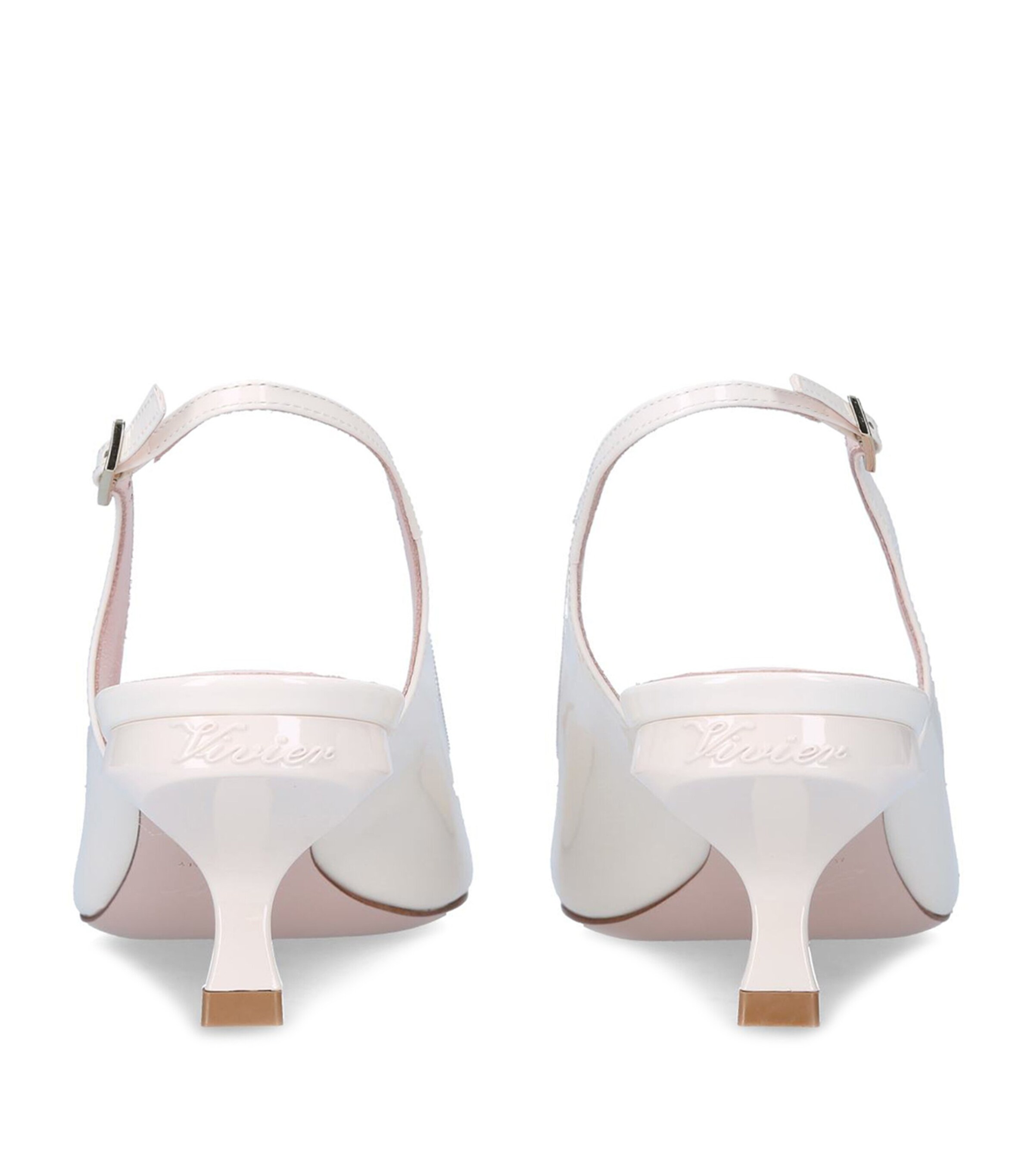 Roger Vivier Virgule Slingback Pumps 55 Bone Image 2