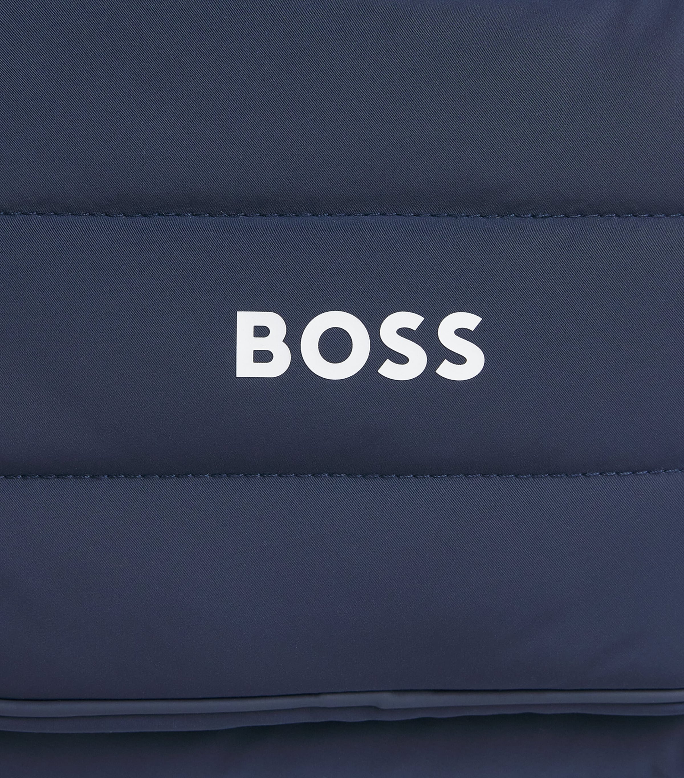 BOSS Kidswear Logo Backpack Navy Image 4