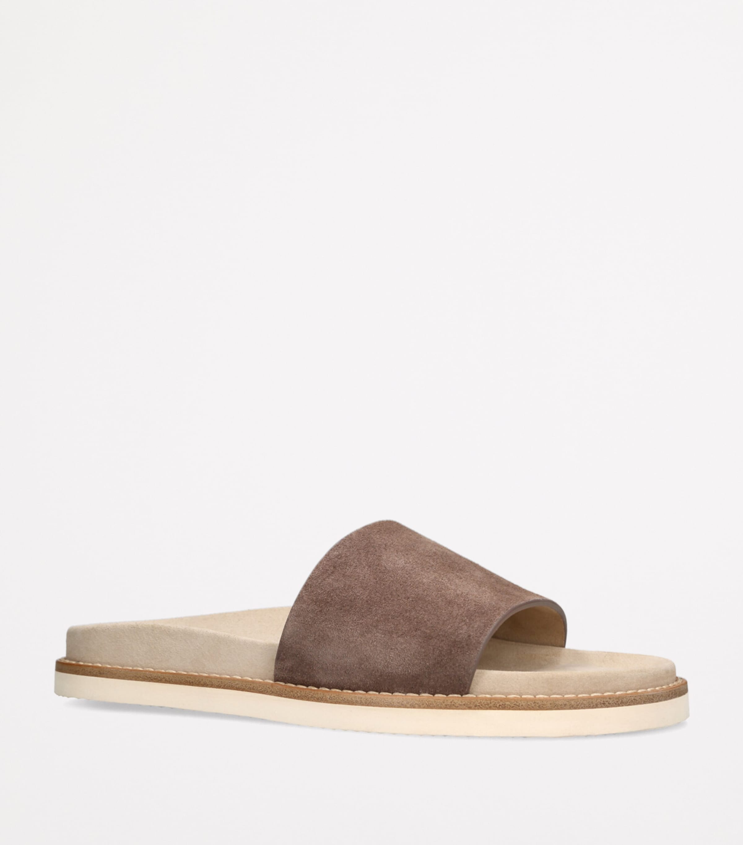 Suede Slides GREY/DARK Image 2