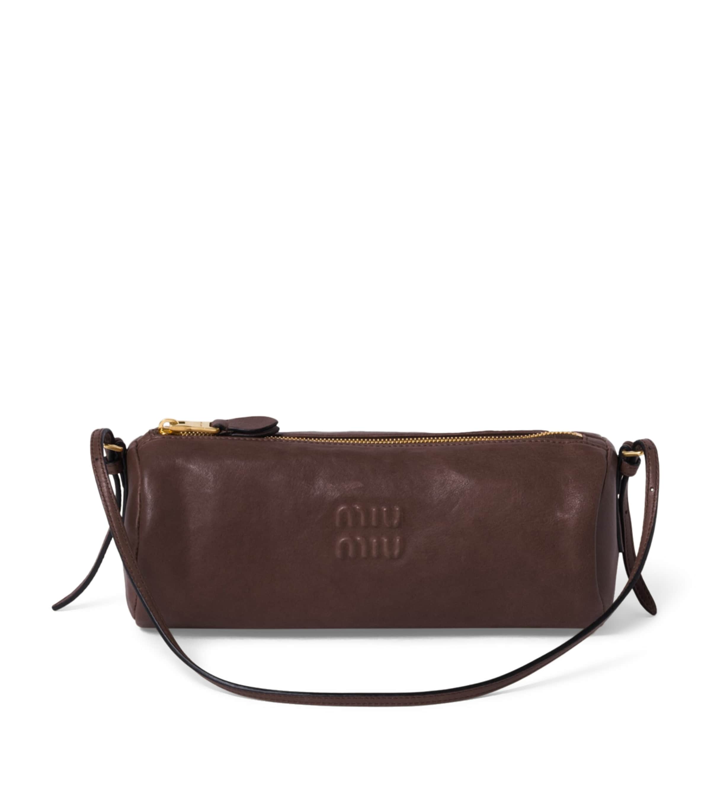 Leather Logo Pouch F0NBL Image 1