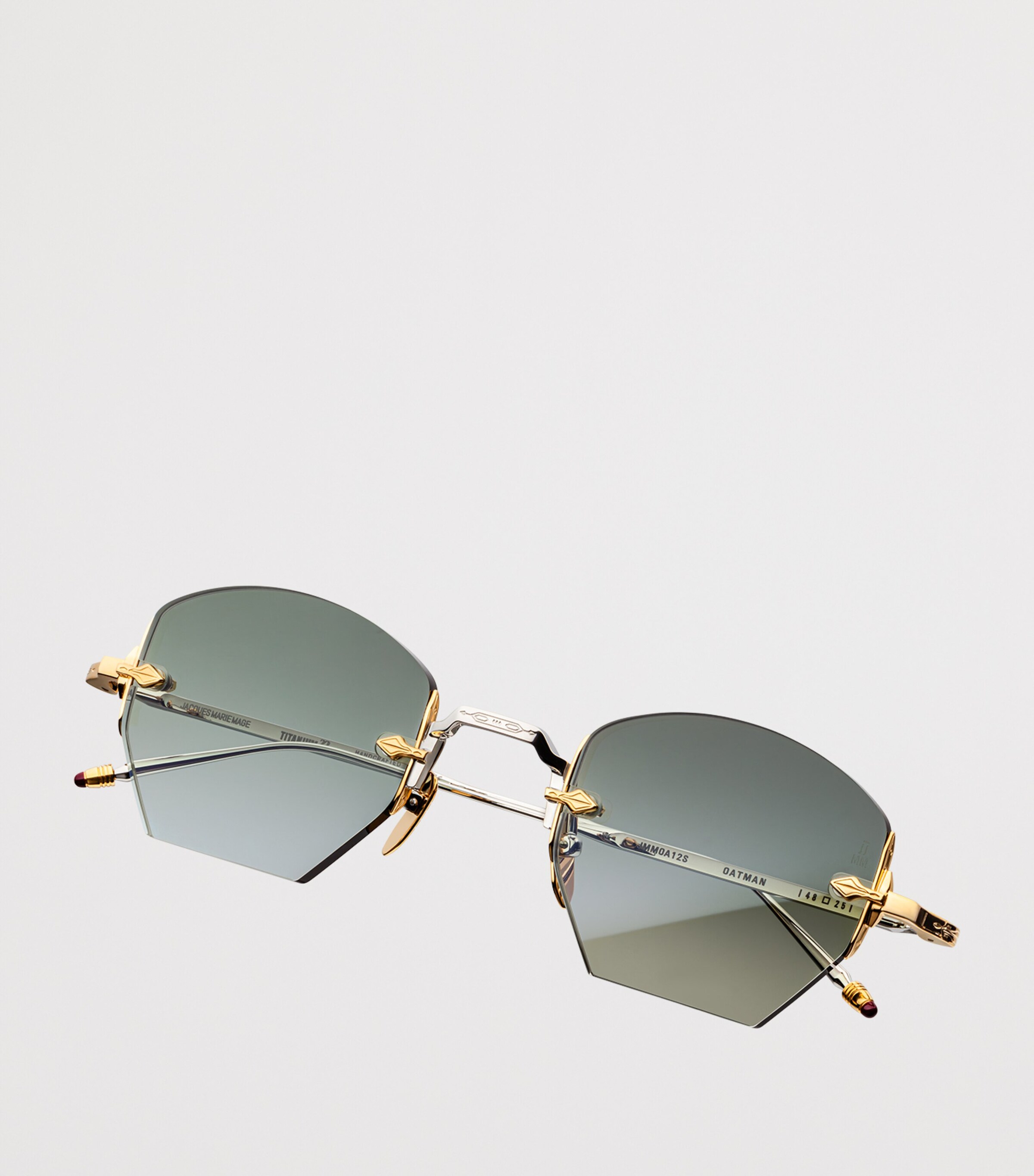 Jacques Marie Mage Titanium Oatman Sunglasses Electrum Image 3