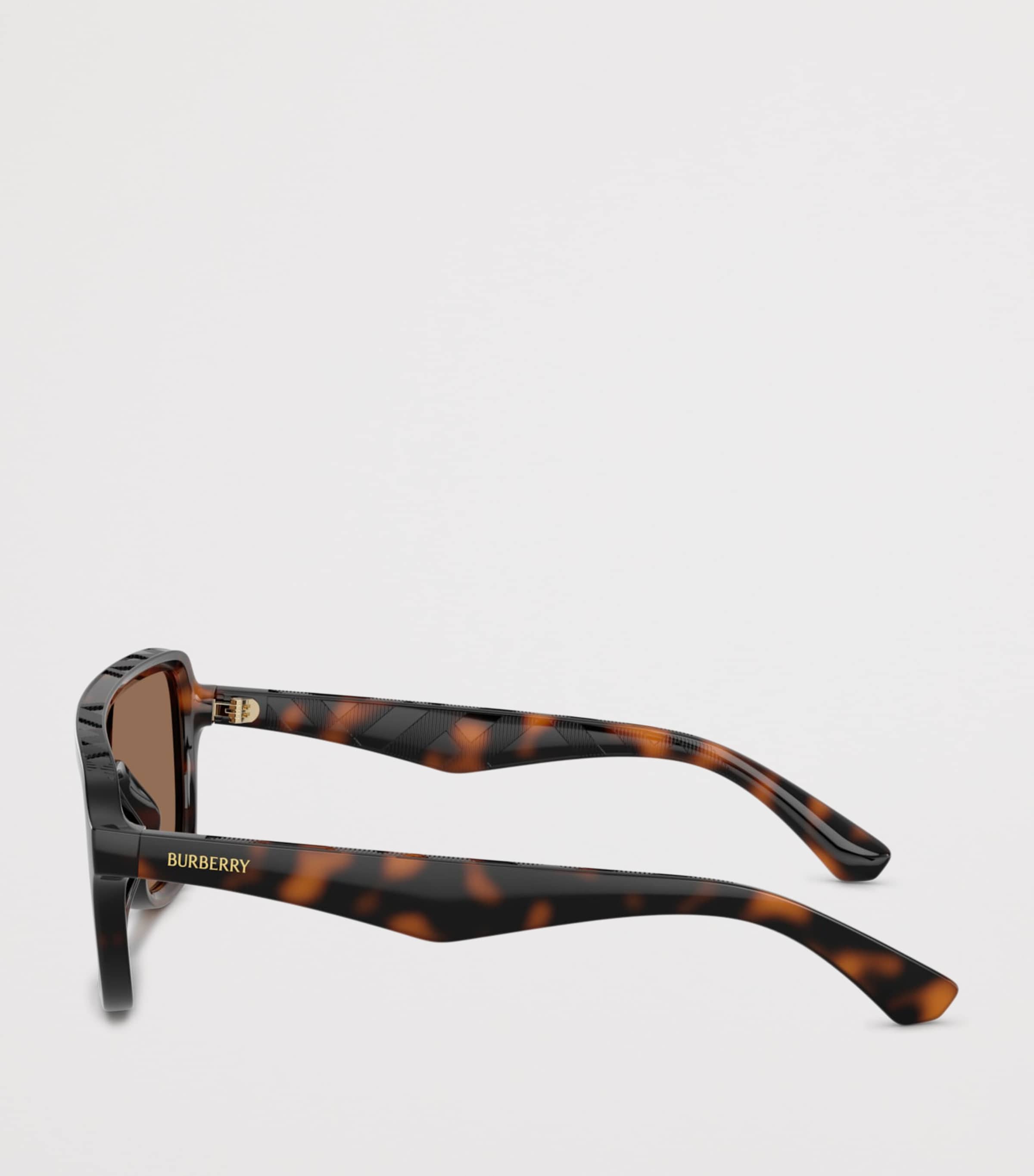 Burberry Acetate BE4474U Pilot Sunglasses Brown Image 3