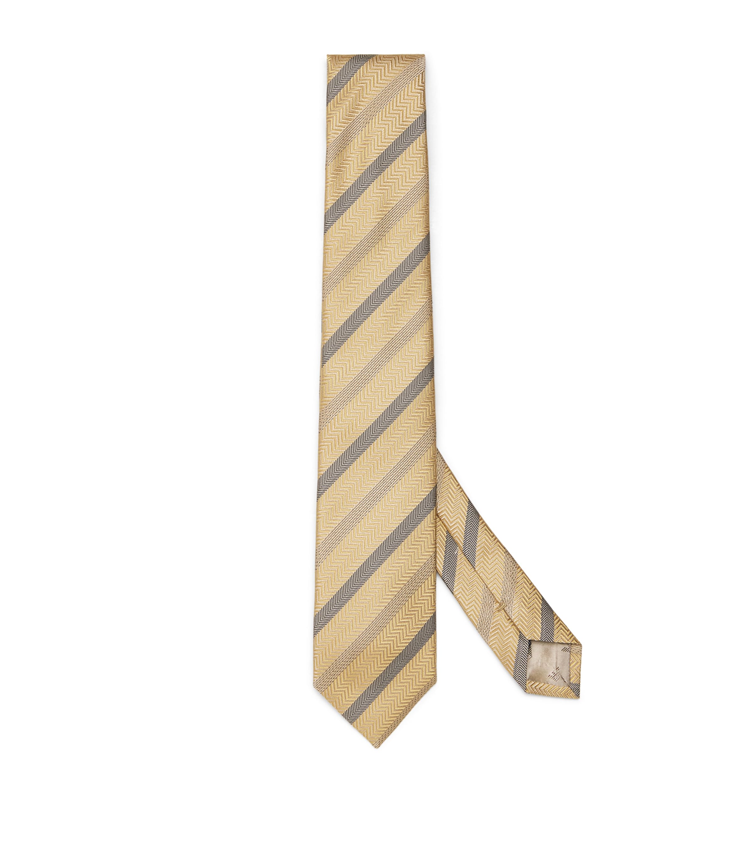 Emporio Armani Silk Stripe Tie Image 1