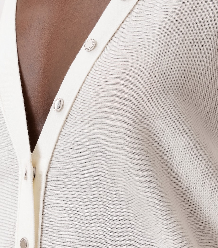 Wool Honor Cardigan CHALK WHITE Image 7