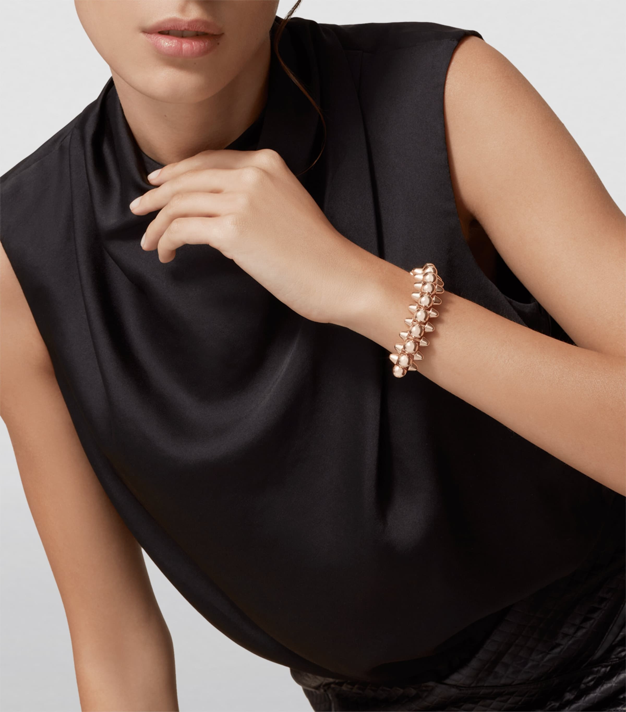 XL Rose Gold Clash de Cartier Bracelet ROSE GOLD Image 5