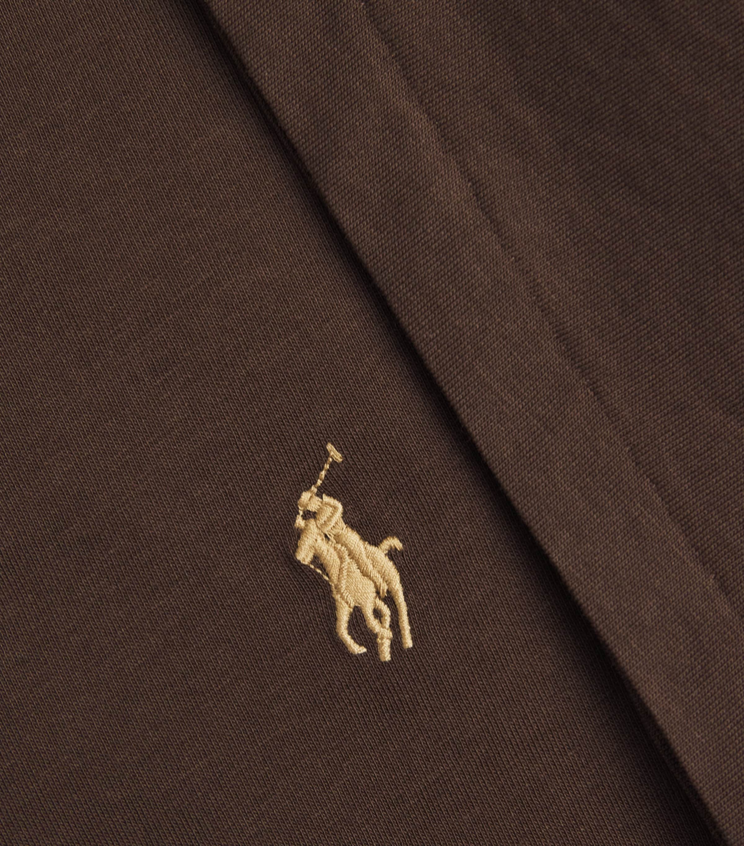 Polo Ralph Lauren Mens Cotton Polo Pony T-Shirt Nutmeg Image 6