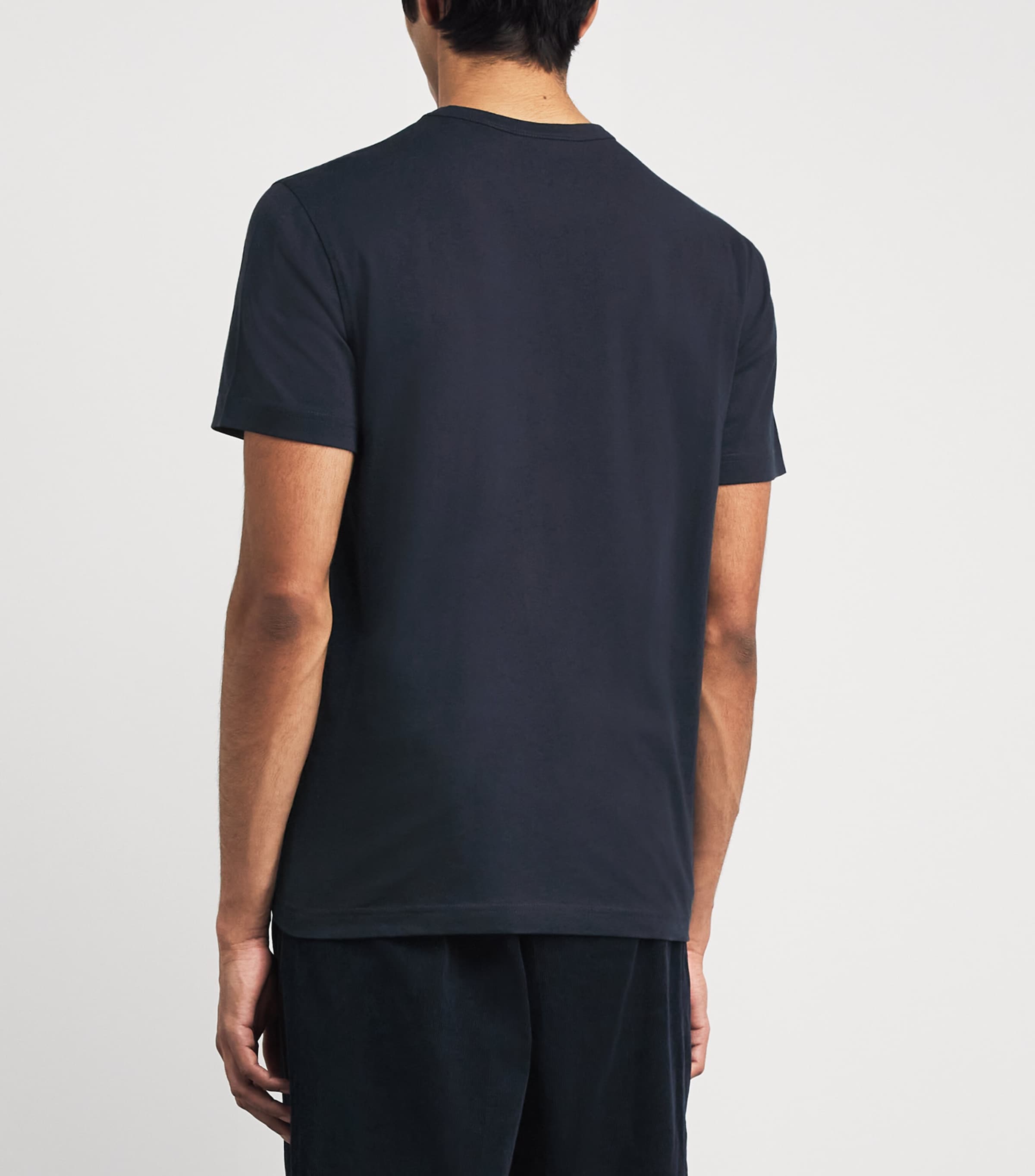 Belstaff Mens Cotton Logo T-Shirt Dark Inkdkink Image 5