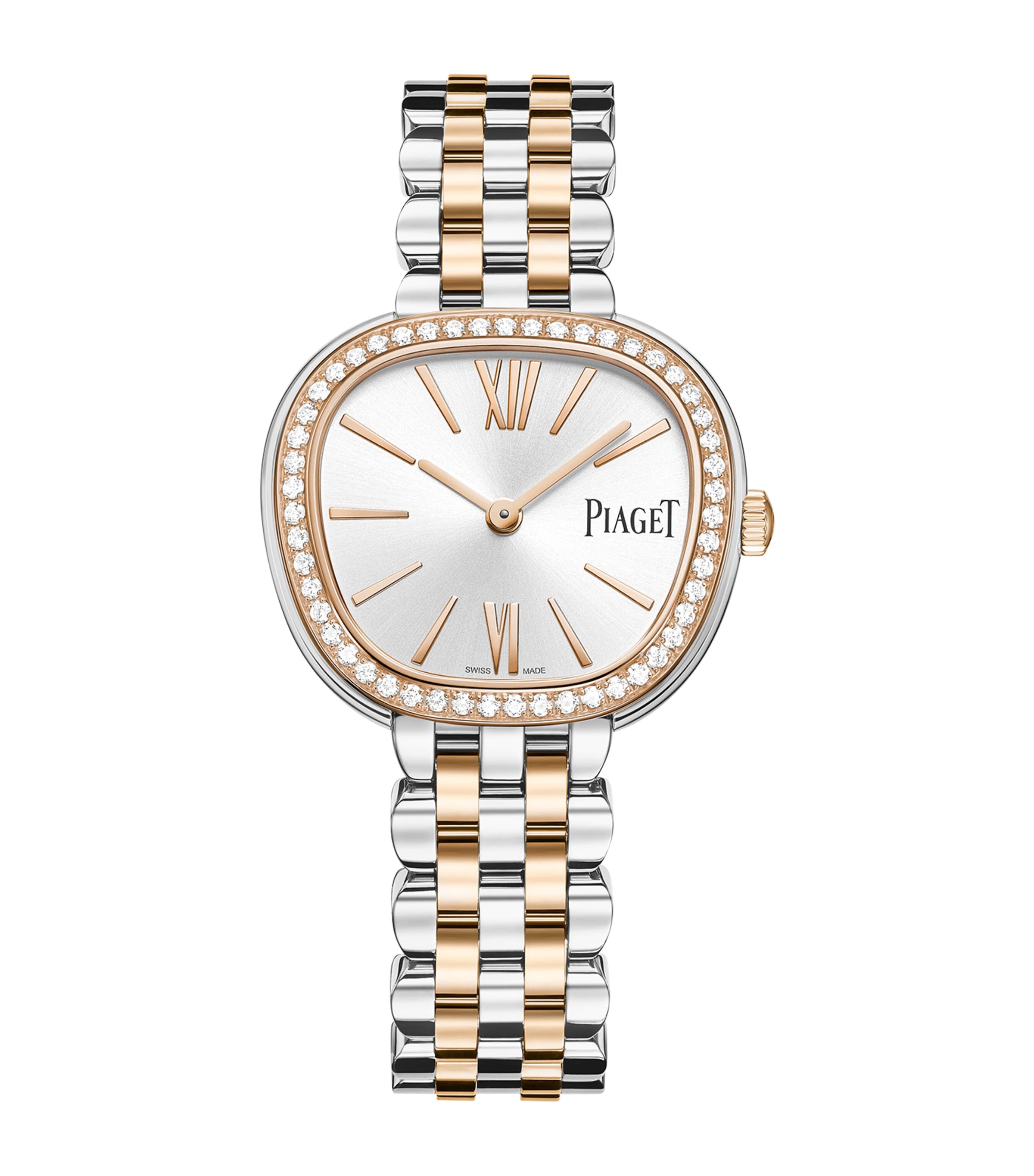 Piaget Rose Gold and Diamond Sixtie Watch 29mm Steel & Rose Gold Image 1