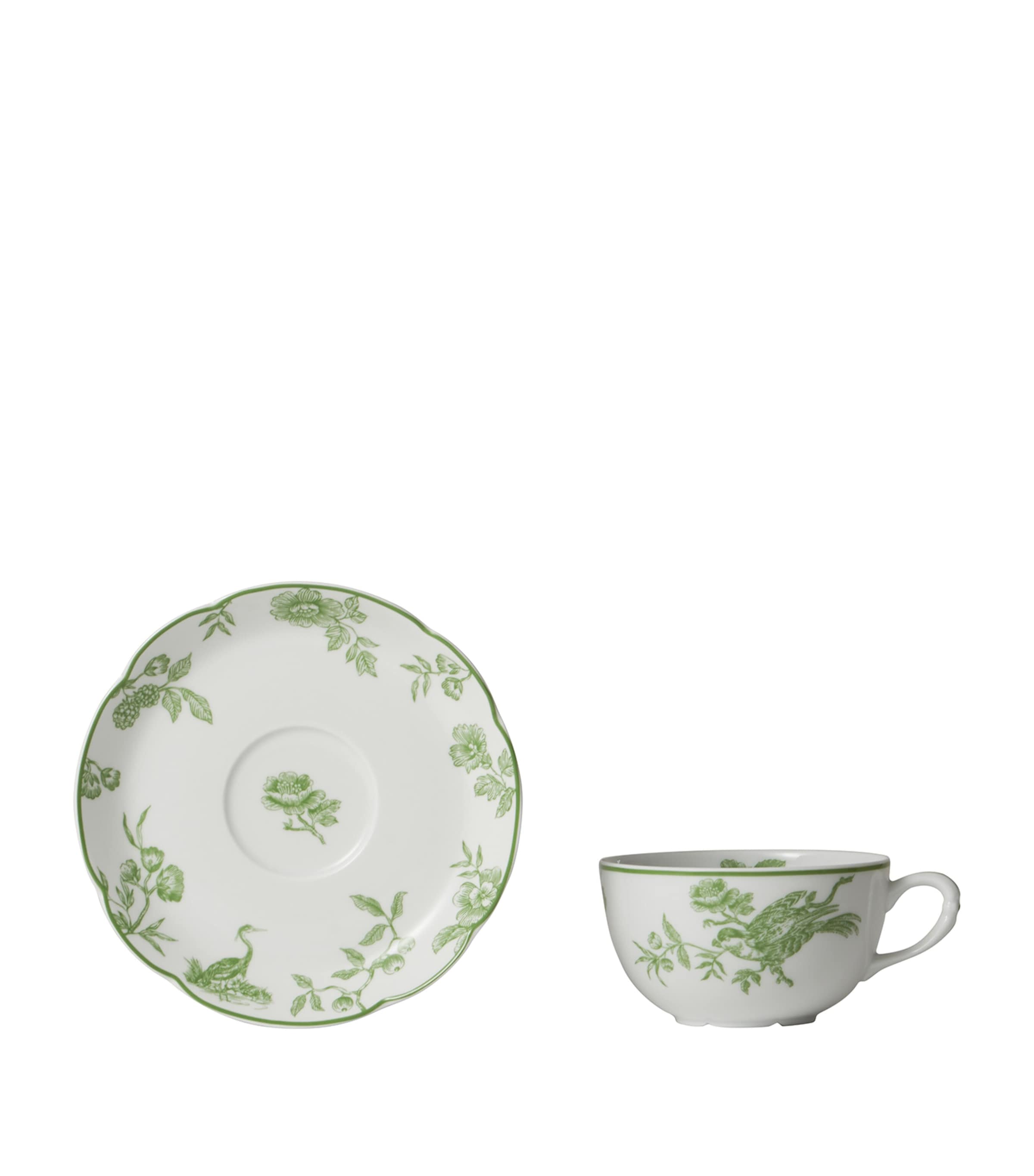 Bernardaud Albertine Tea Cup and Saucer | Dining | Tableware | Tea Cups & Saucers | Designers | Bernardaud