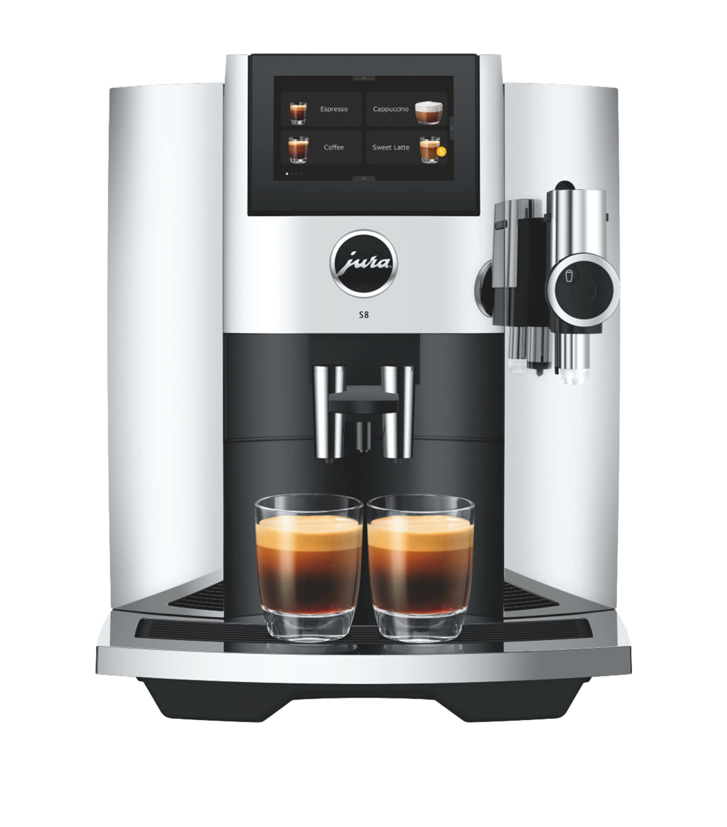 Jura S8 Coffee Machine Silver Image 2