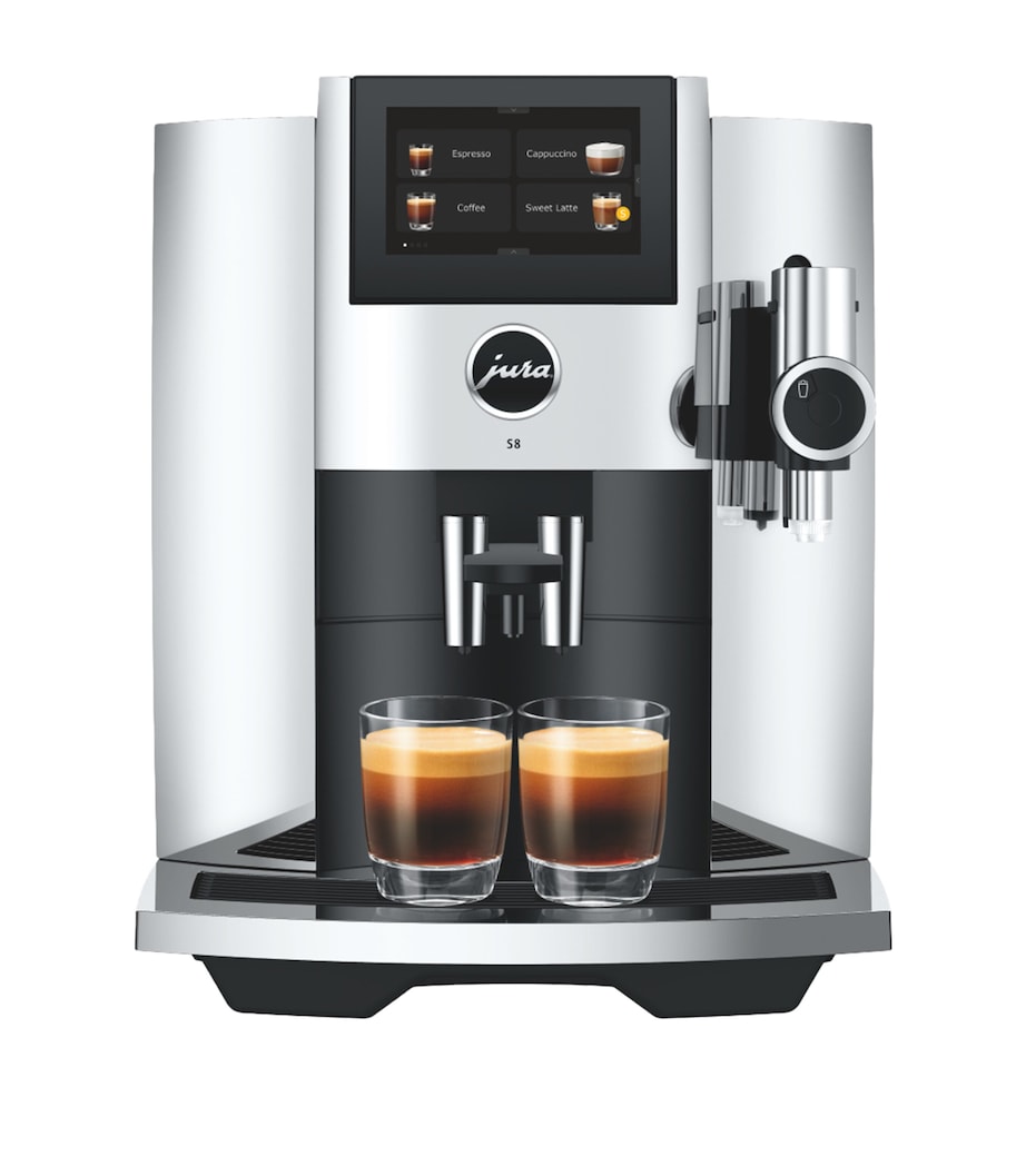 Jura S8 Coffee Machine Silver Image 2