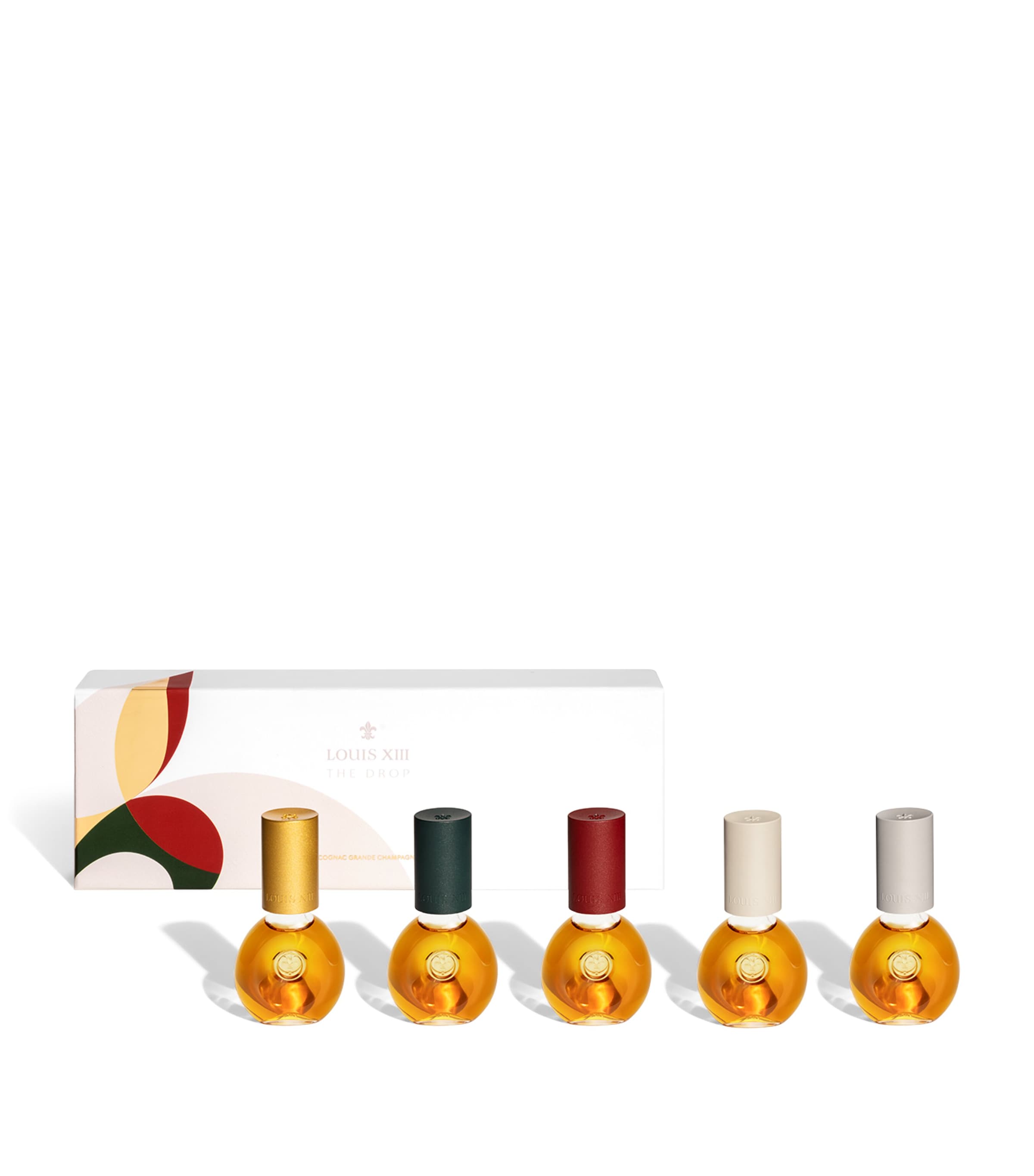 Louis XIII The Drop Cognac Collection Box (5 x 1cl) | Gifts | Gifts for Foodies | Wine & Spirits | Spirits | Brandy | Designers | Louis XIII