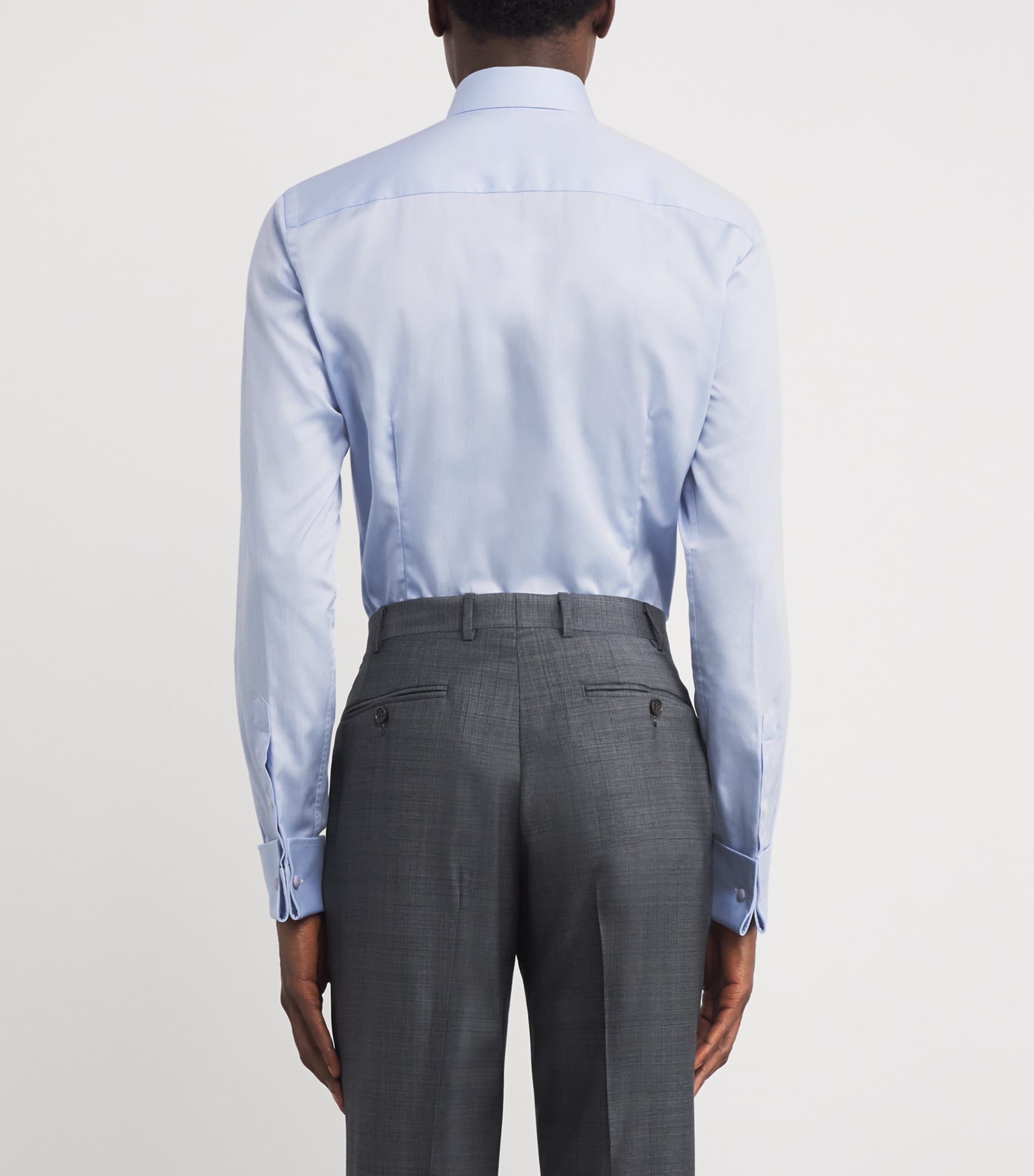 Slim Fit Shirt BLUE Image 4