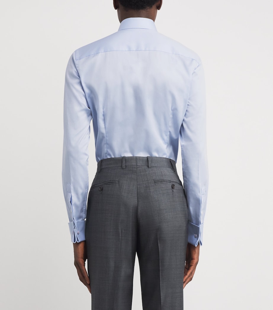 Slim Fit Shirt BLUE Image 4