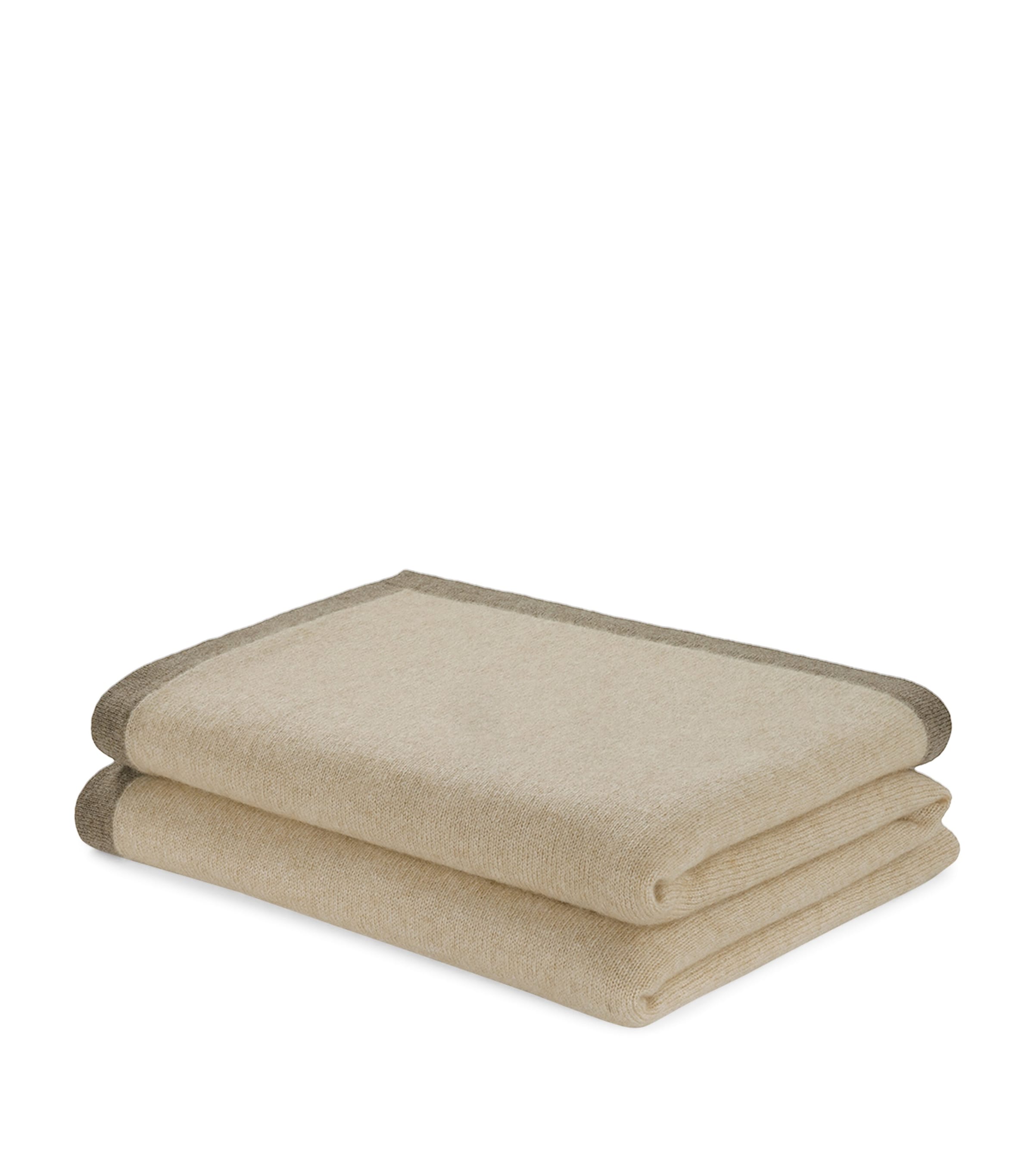 Hamam Cashmere Manyas Throw (140cm x 200cm) Natural Image 1