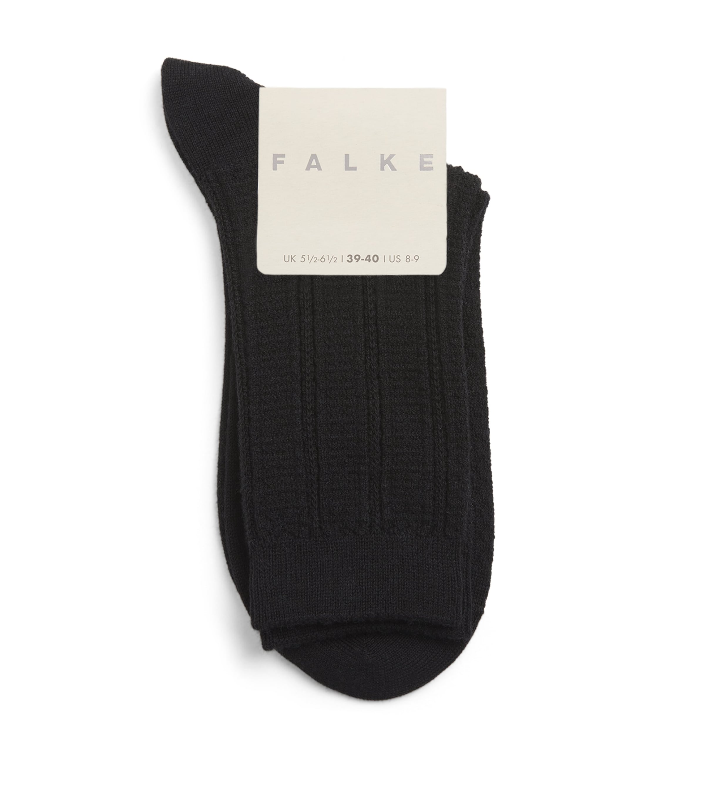 Falke Needle Point Socks In Black