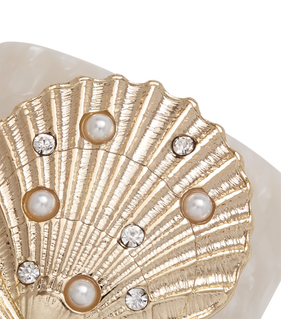 Shell Napkin Rings (Set of 4) GOLD Image 3