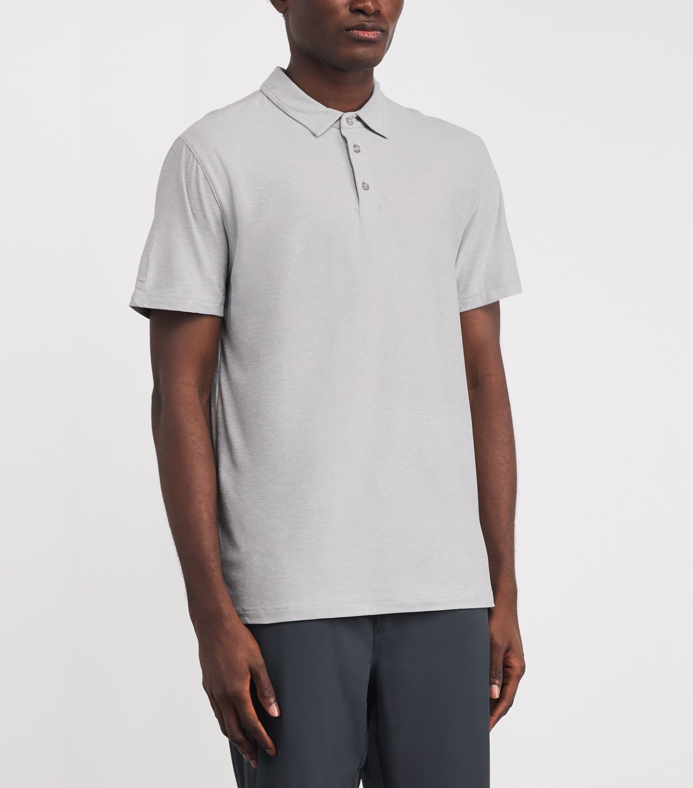 Strato Tech Polo Shirt PLATINUM HEATHER-HPT Image 3