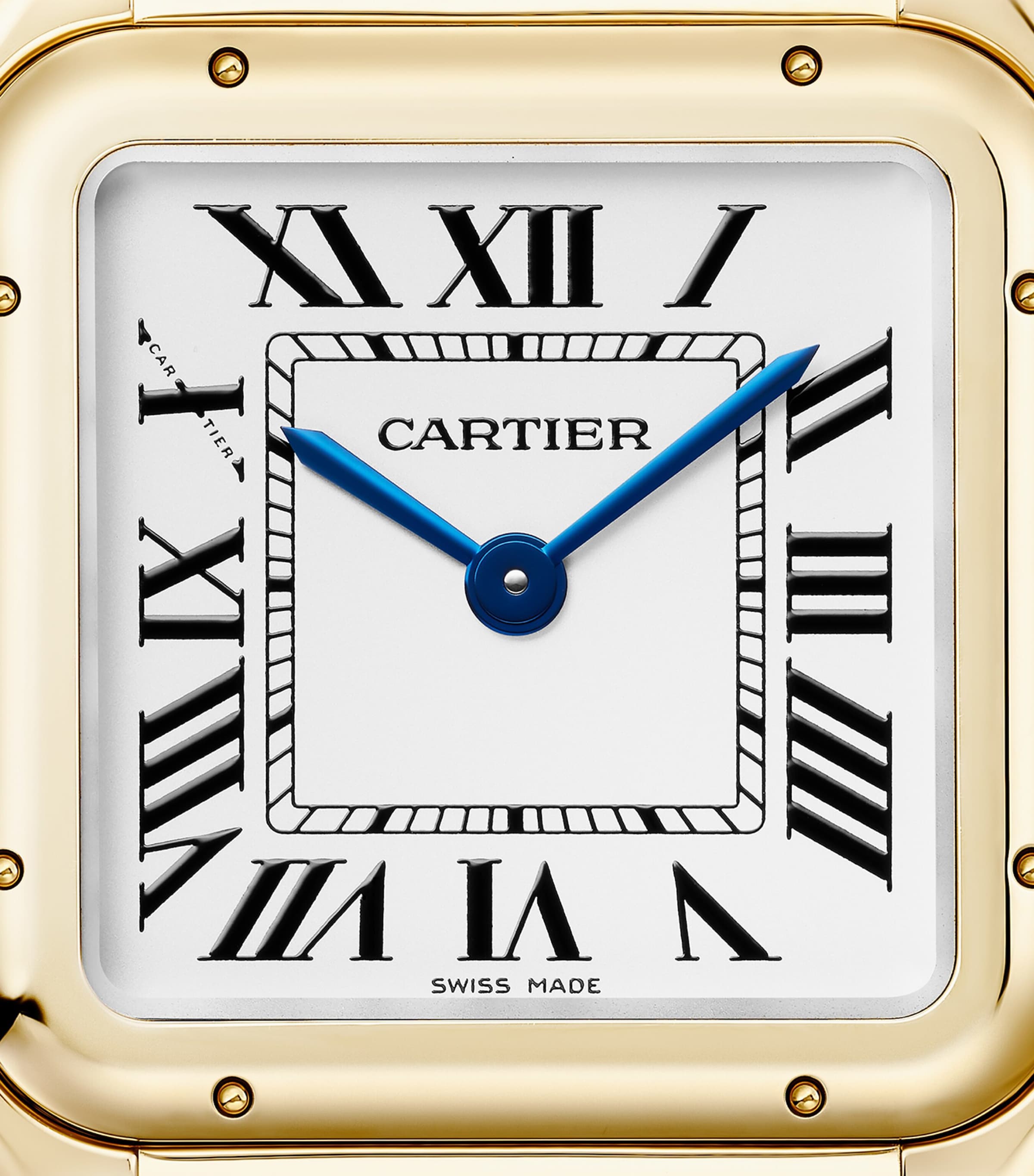 Medium Yellow Gold Panthère de Cartier Watch 27mm SILVERED Image 8