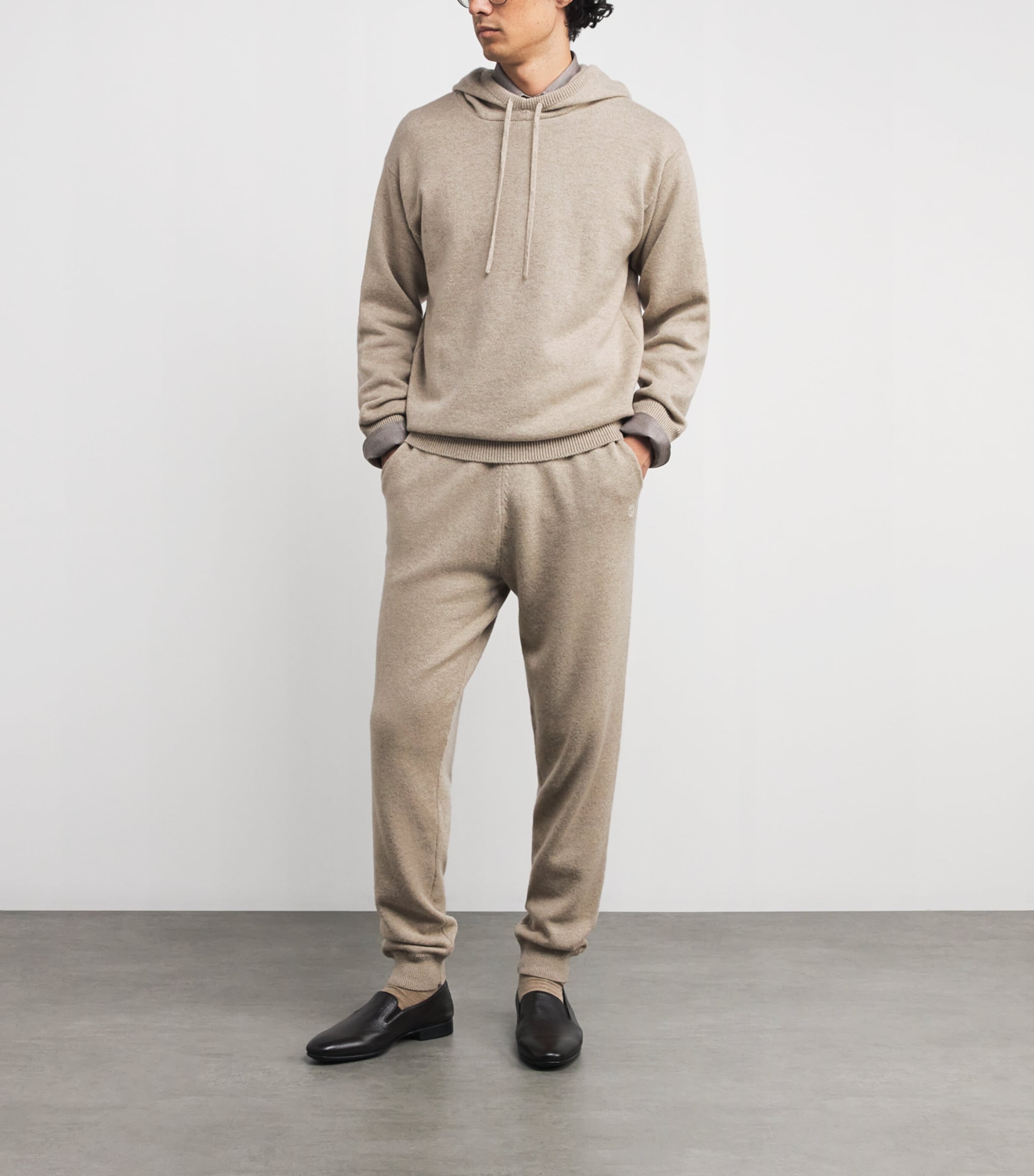 Cashmere Sweatpants DARK MEDIUM DYED Image 2