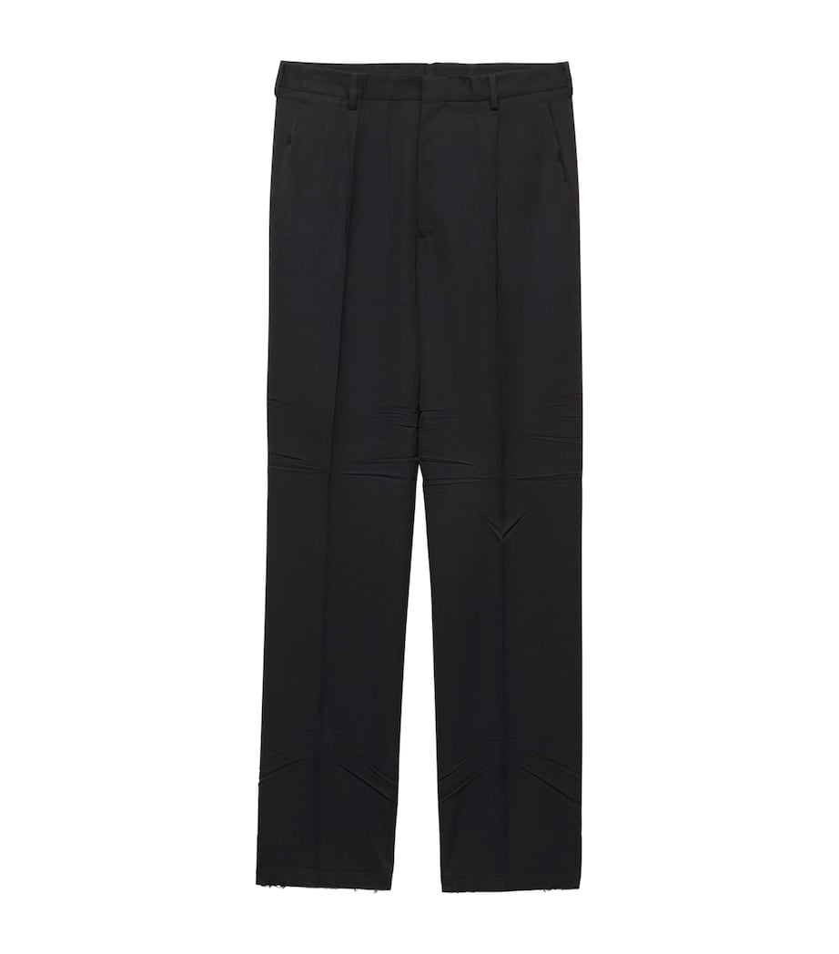 Wool Tailored Trousers F0308 Image 1