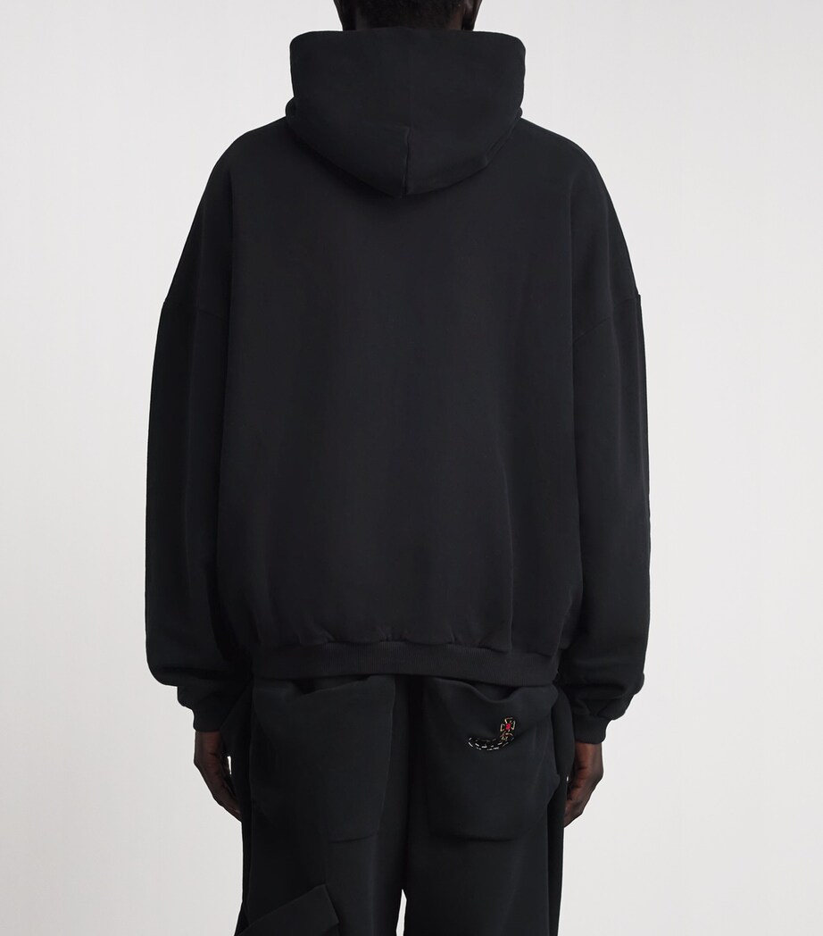 Represent Mens Owners Club Hoodie Jet Black Image 5