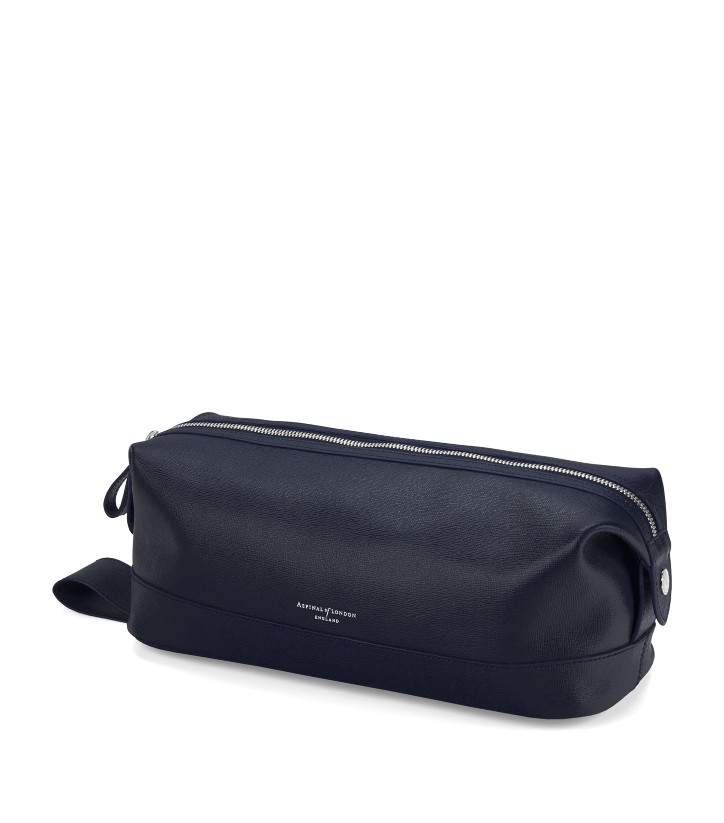 Aspinal Of London Classic Wash Bag Blue Image 2