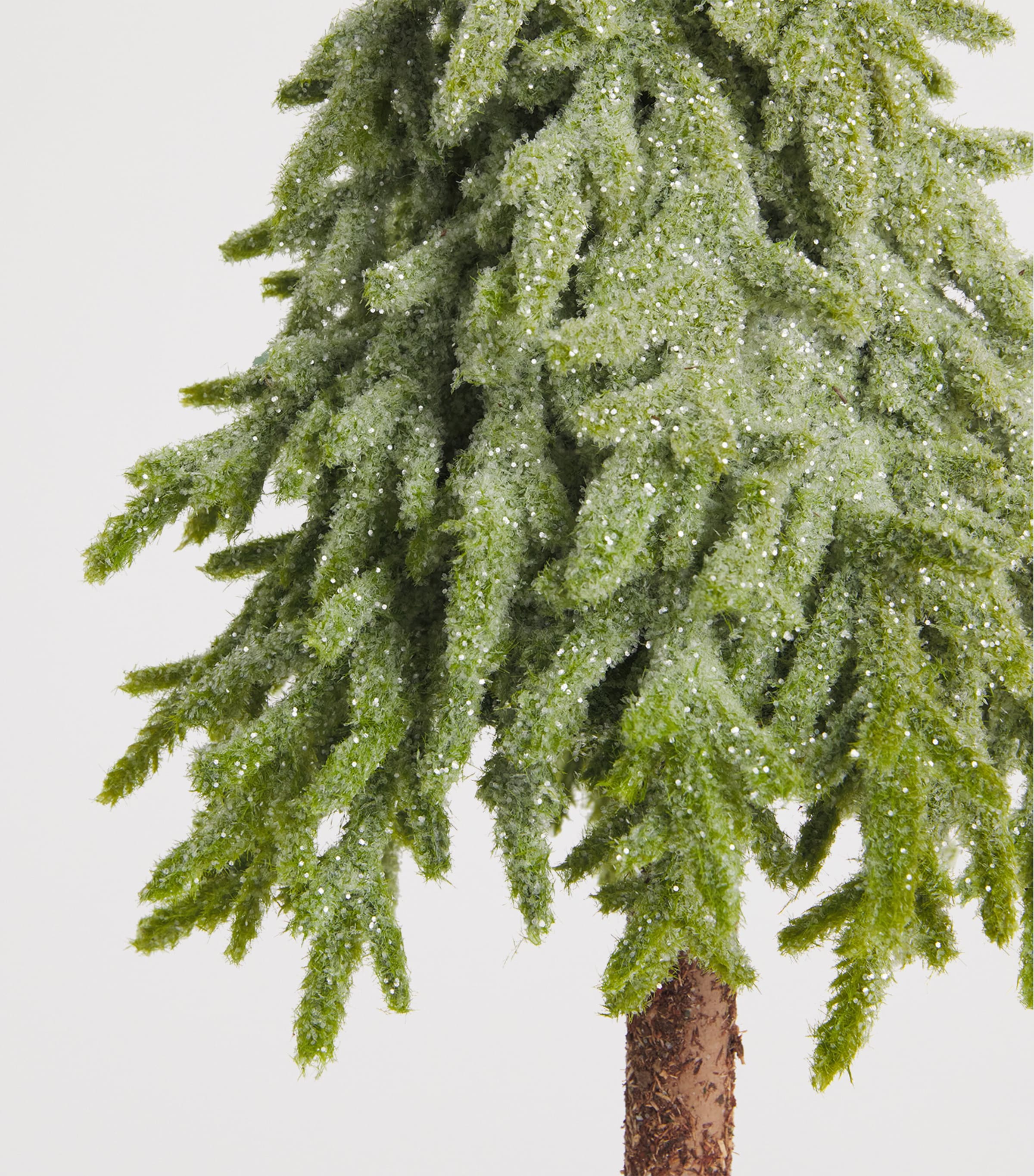 Mini Glitter Indoor Tree (60cm) GREEN Image 2