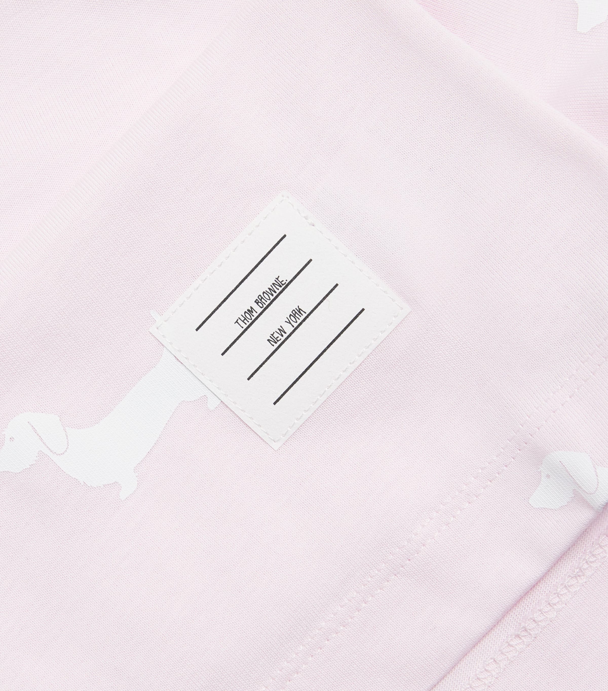 Cotton Dog T-Shirt (2-12 Years) LT PINK Image 3