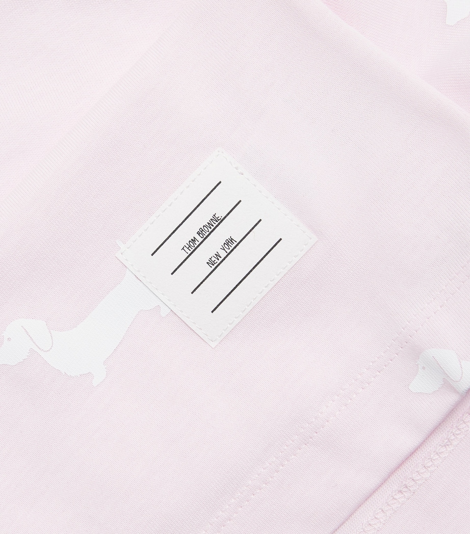 Cotton Dog T-Shirt (2-12 Years) LT PINK Image 3