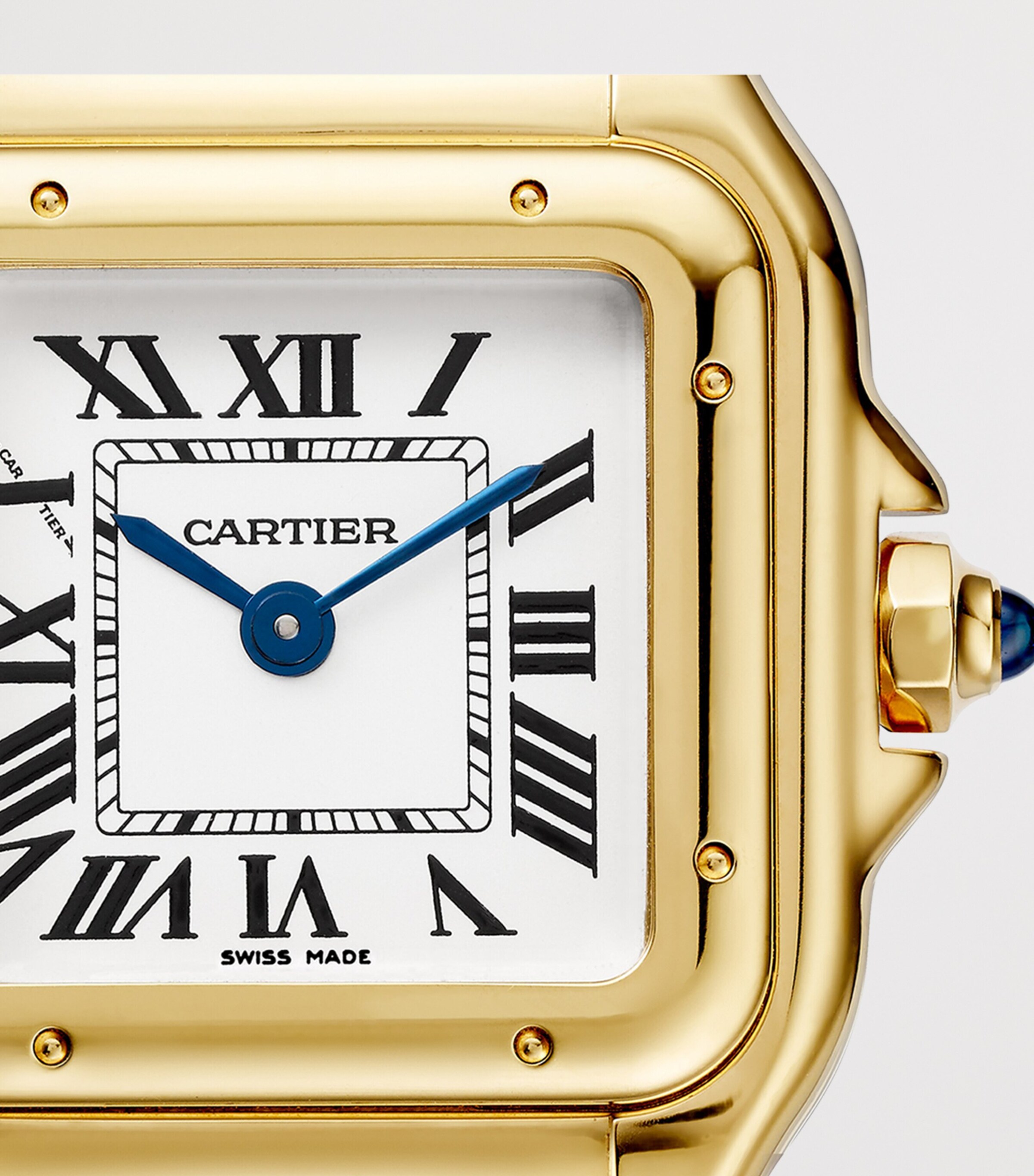 Cartier Small Yellow Gold Panthère de Cartier Loop Watch 23mm Silvered Image 4