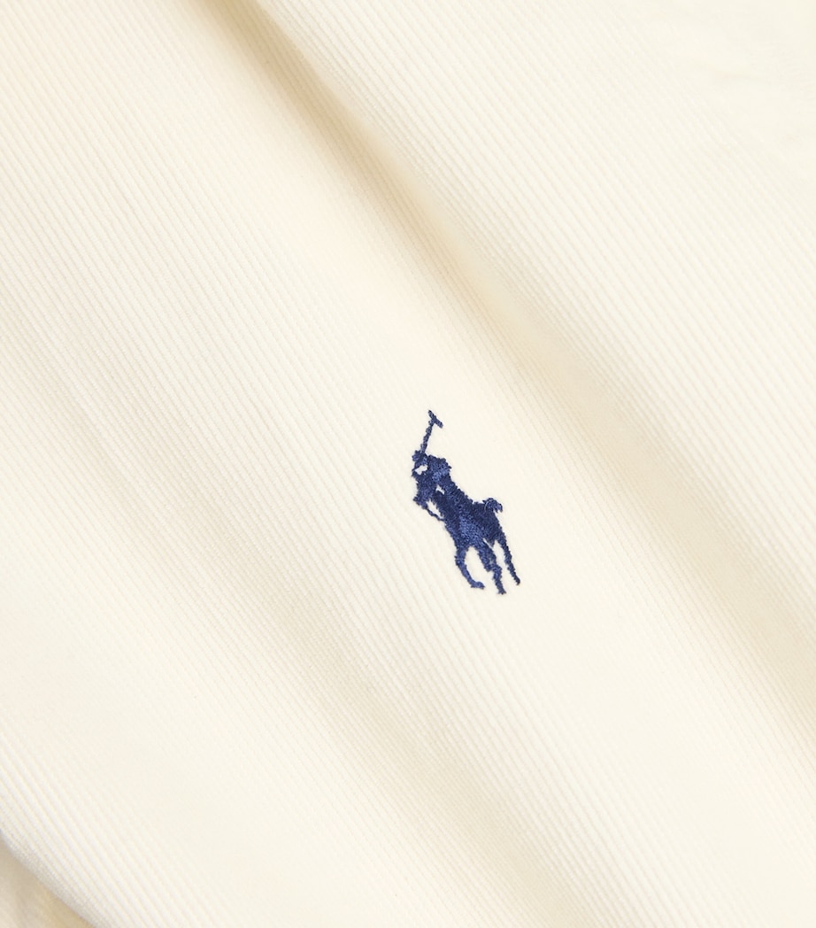 Cotton Corduroy Logo Shirt NATURAL Image 5