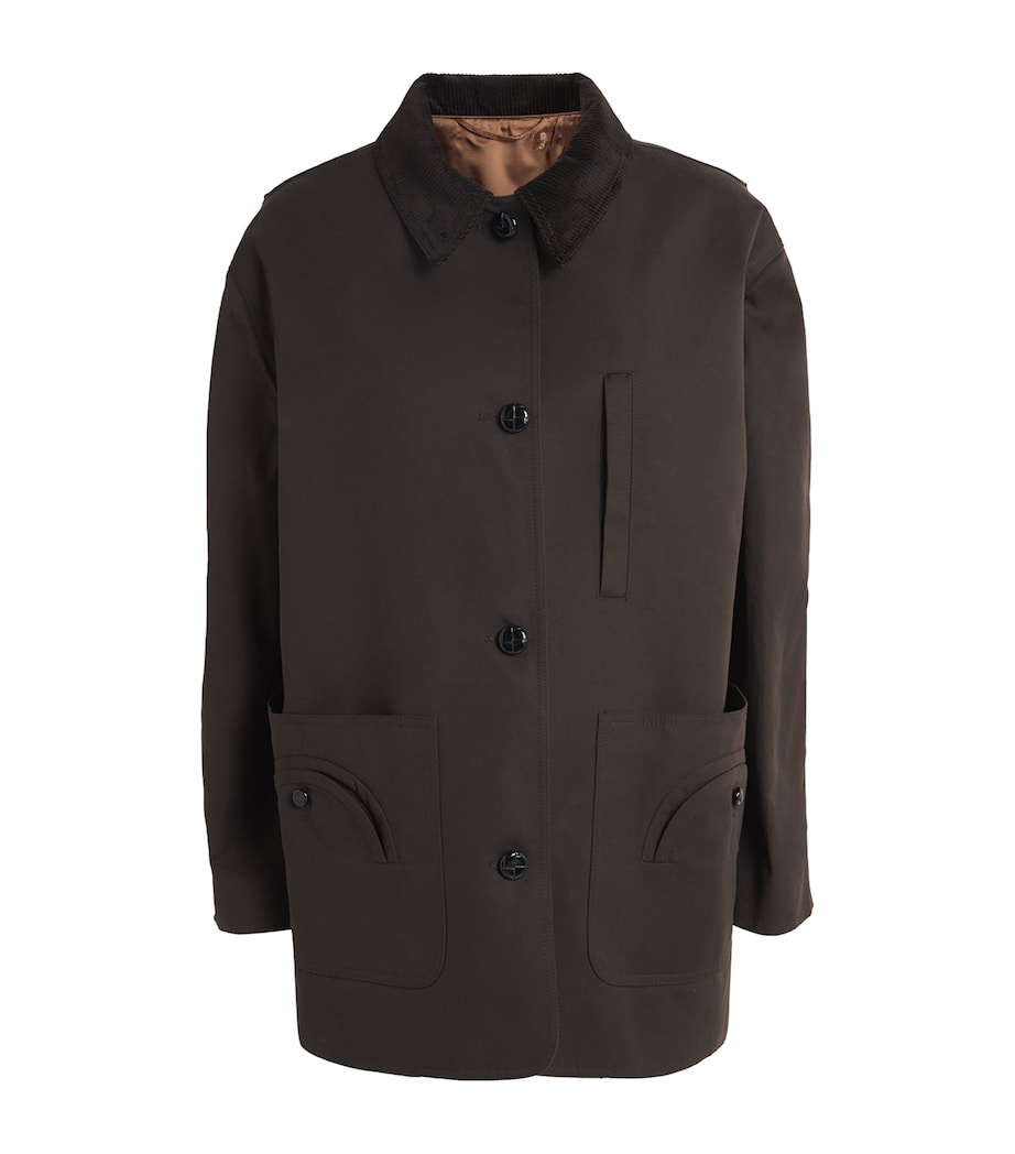 Cotton Clelia Jacket M004 COCOA Image 1