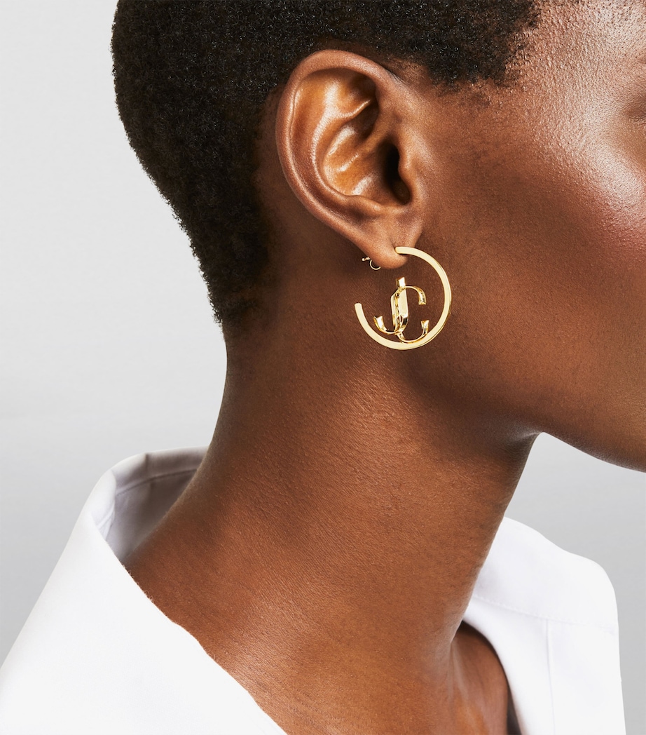 JC Hoop Earrings GOLD Image 5