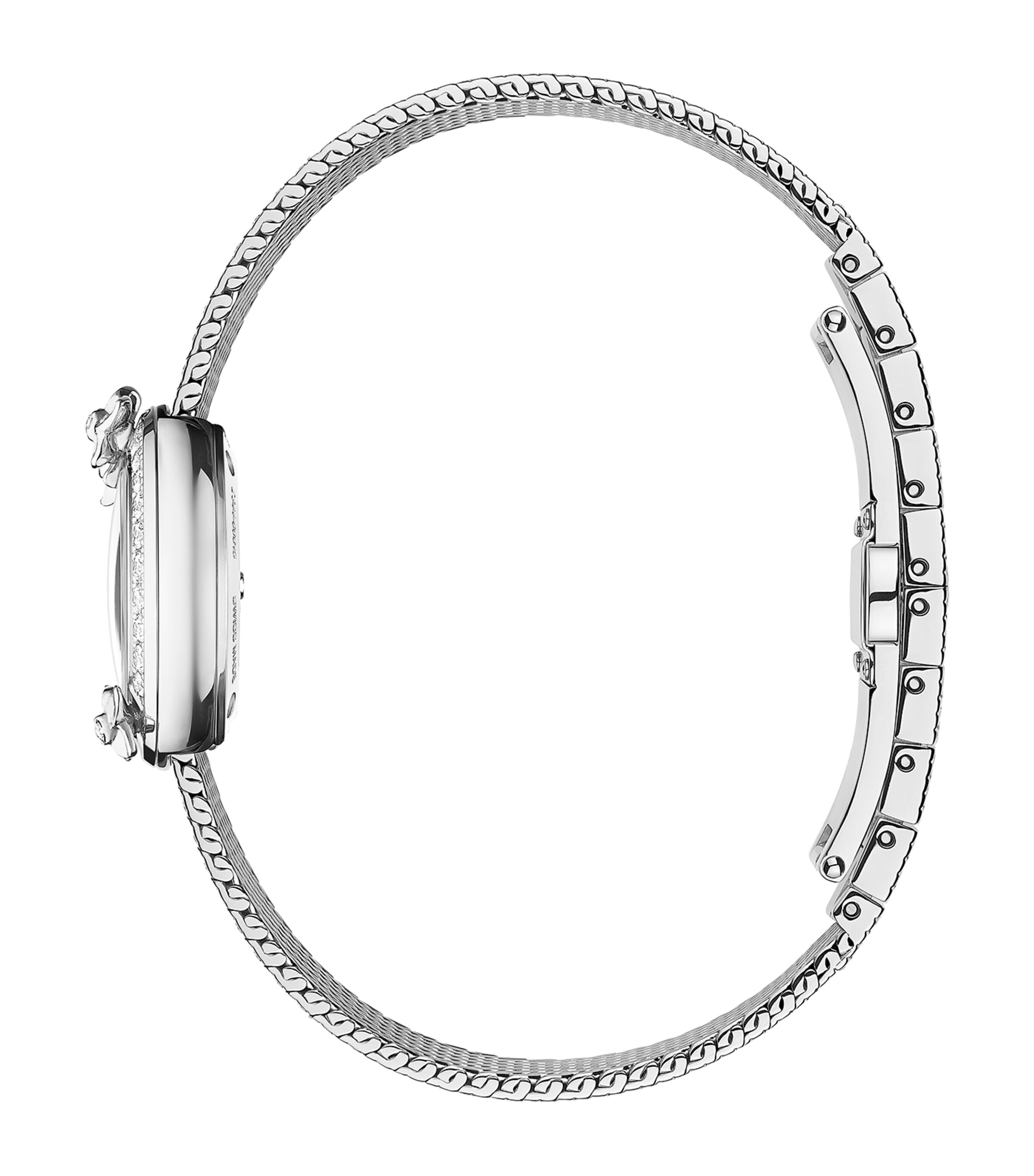 Stainless Steel and Diamond Hortensia Watch 22.4mm STAINLESS STEEL Image 4