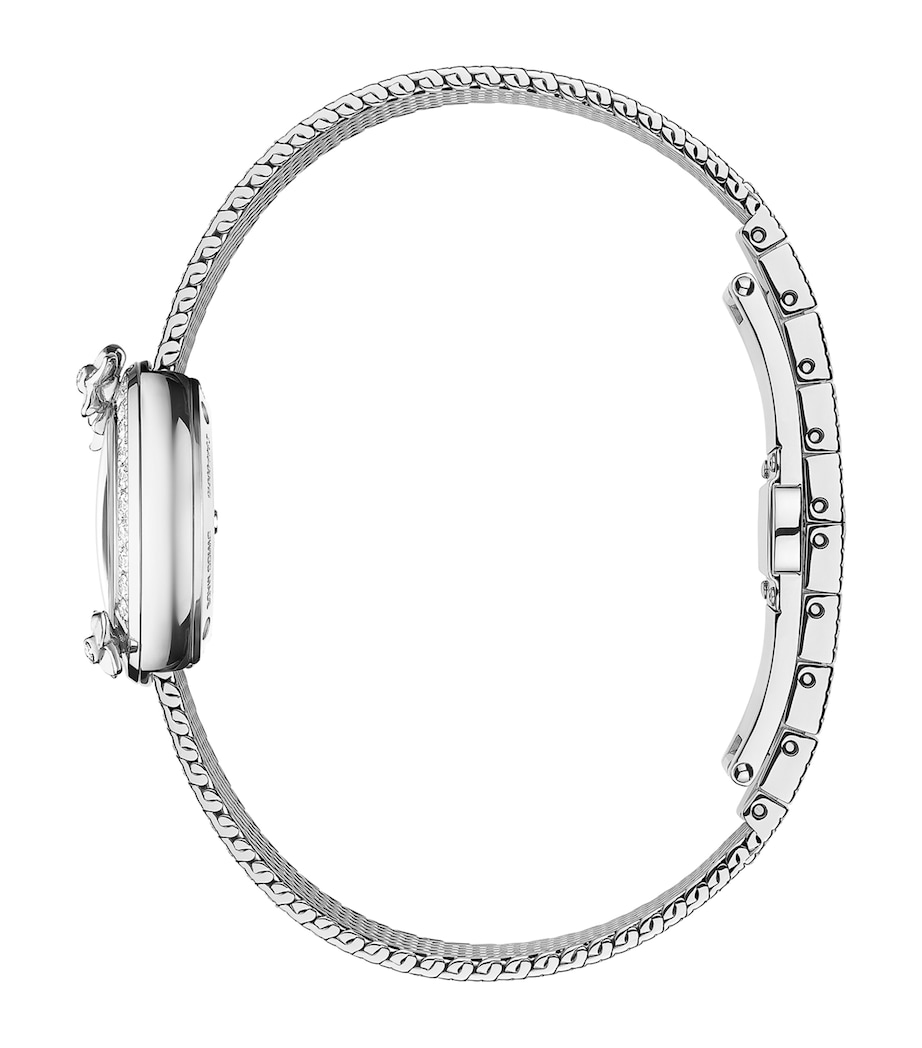 Stainless Steel and Diamond Hortensia Watch 22.4mm STAINLESS STEEL Image 4