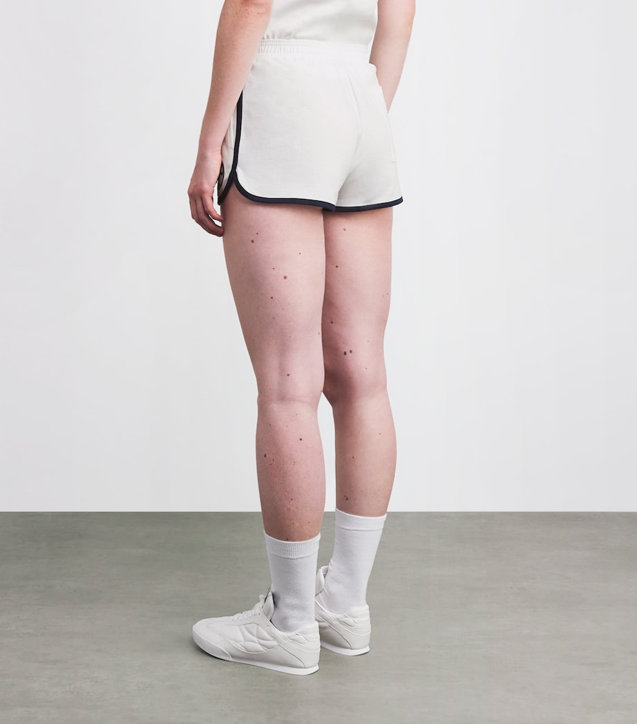 x Hotel du Cap-Eden-Roc Piqué Shorts WHITE/NAVY Image 4