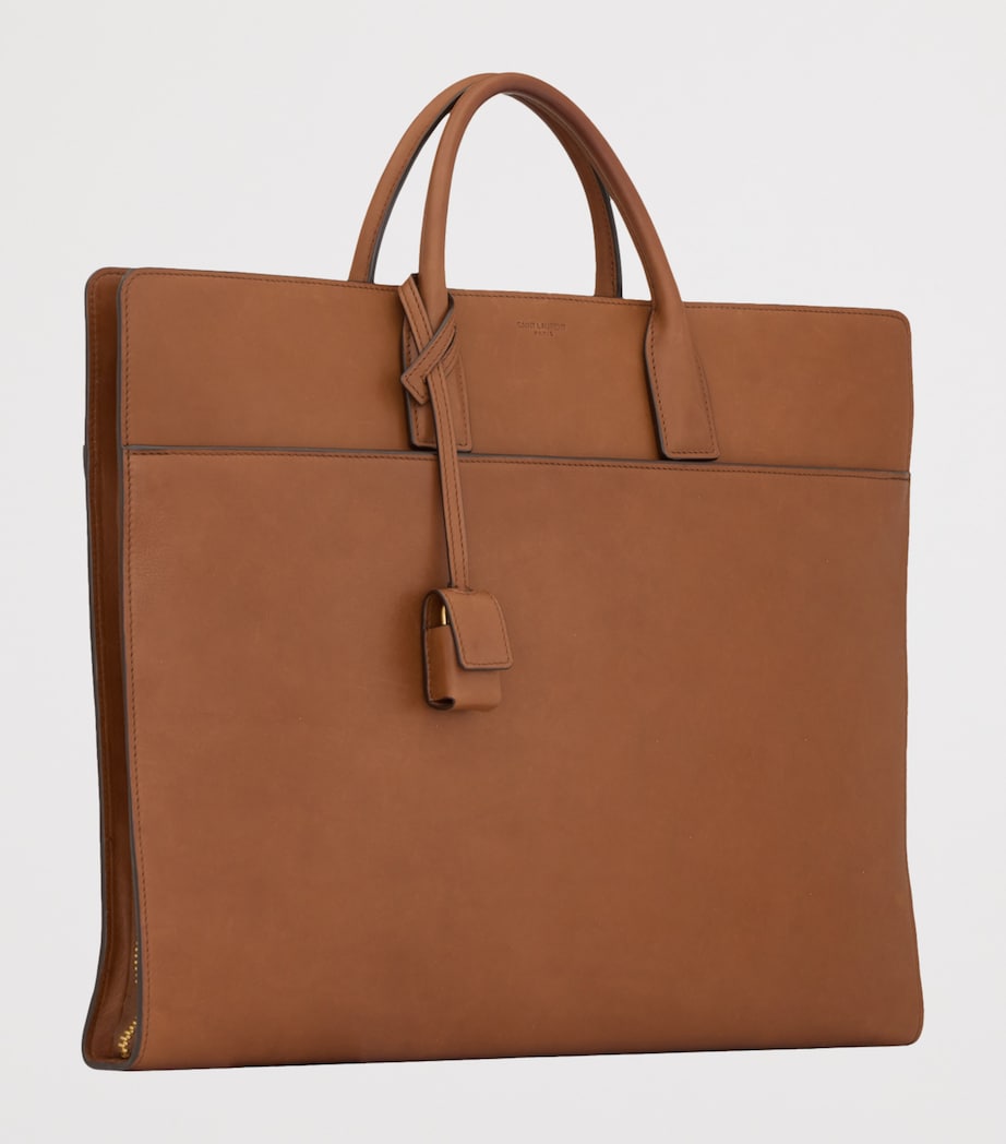 Saint Laurent Womens Leather Sac Du Jour Briefcase Image 5