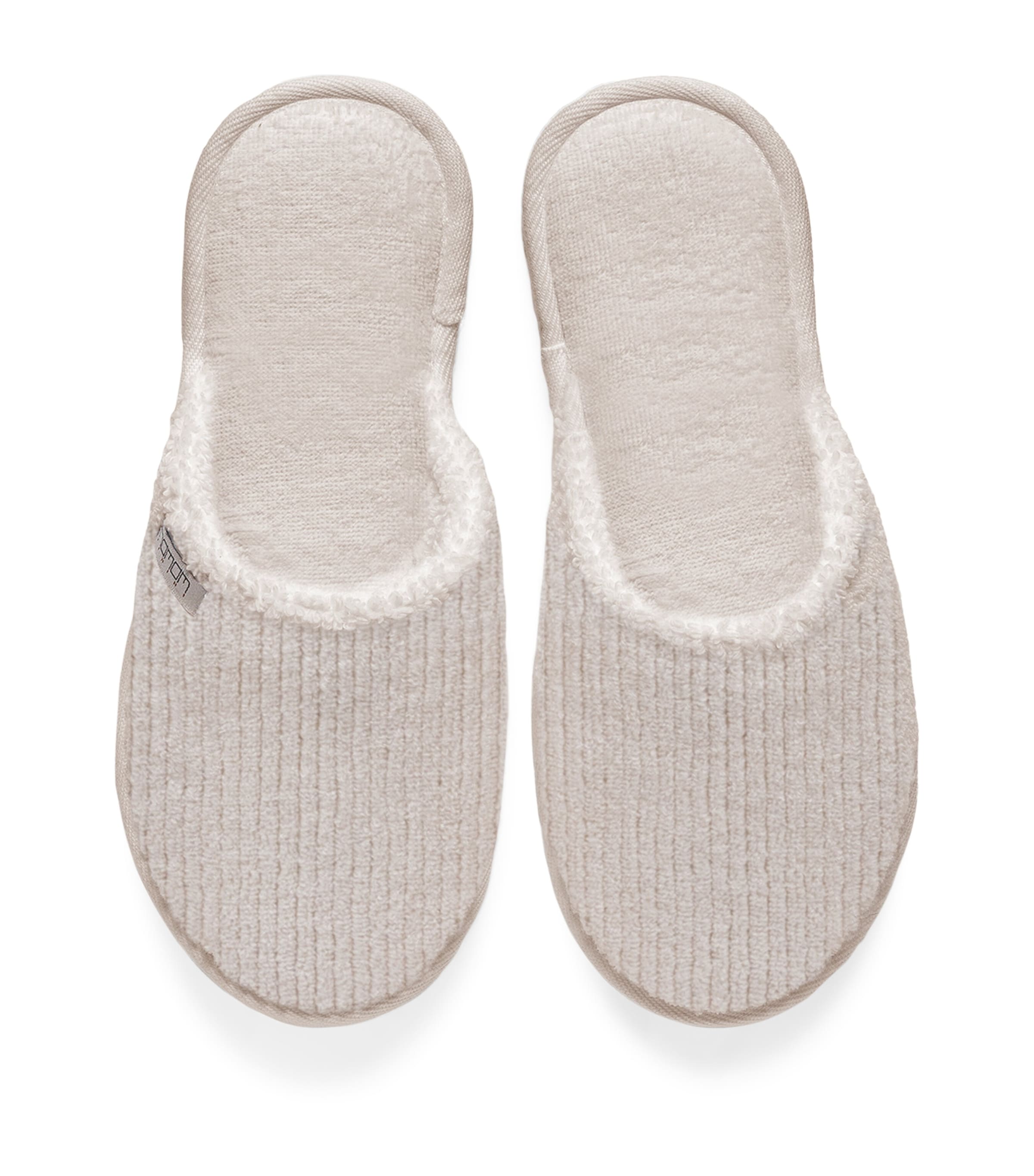 Hamam Organic Cotton Raya Slippers In Neutral