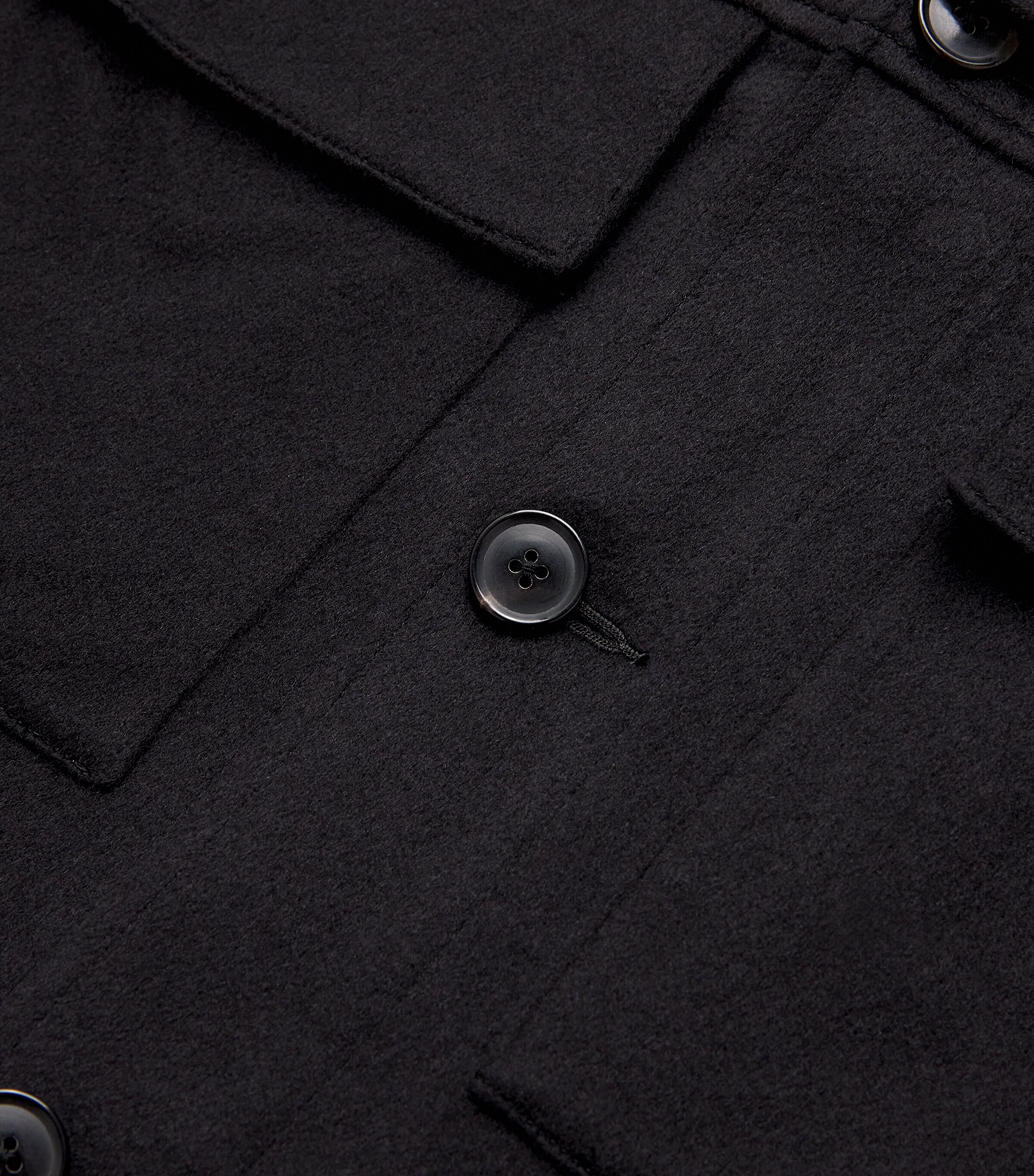 Cashmere Overshirt 49 VERY DARK NAVY Image 5