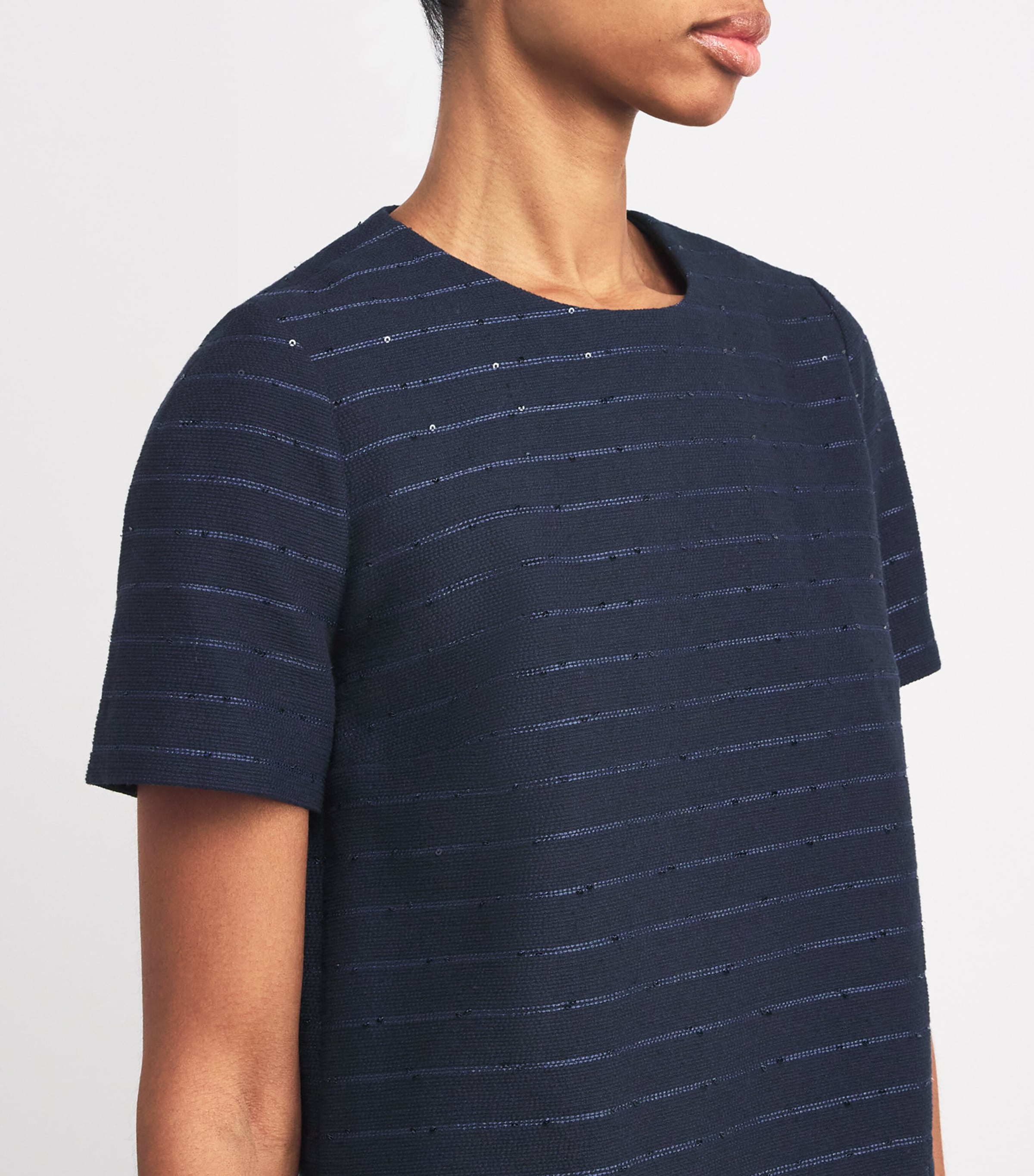 ワンピース [CLAUDIE PIERLOT] Striped Mini One Piece Claudie Pierlot Striped Mini Dress | Harrods US